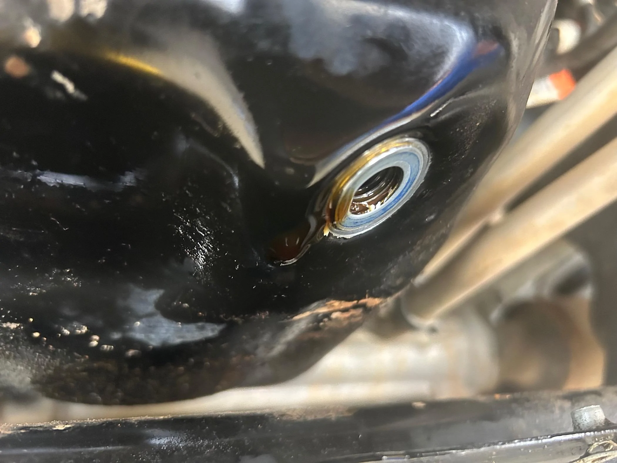 Ford F-150 2022 5.0 Oil Pan Failure IMG_2040