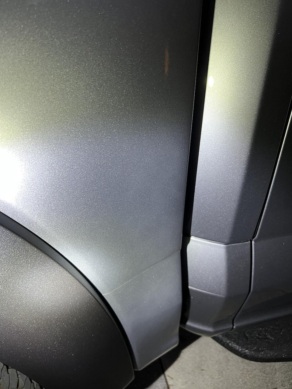 Ford F-150 2022 F150 Raptor major Paint Defects IMG_2135