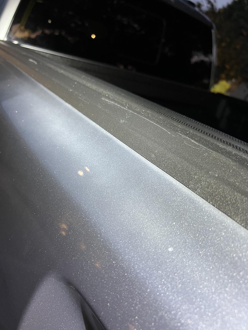 Ford F-150 2022 F150 Raptor major Paint Defects IMG_2149