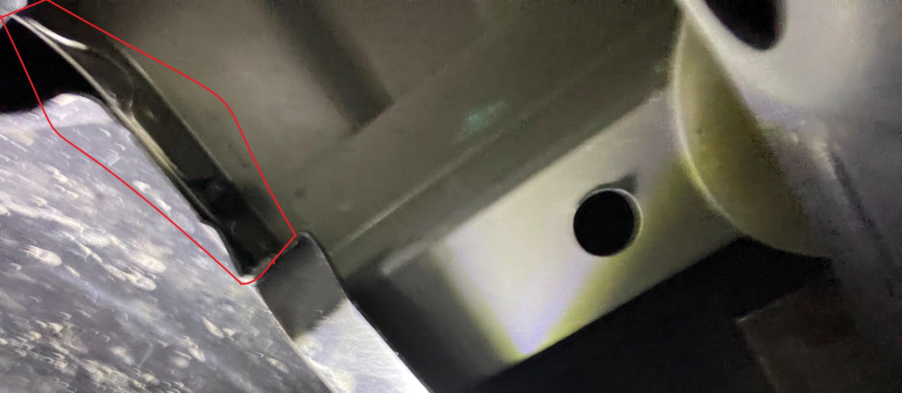 Ford F-150 Why is Ford cutting the OEM wheel well liners. IMG_2151