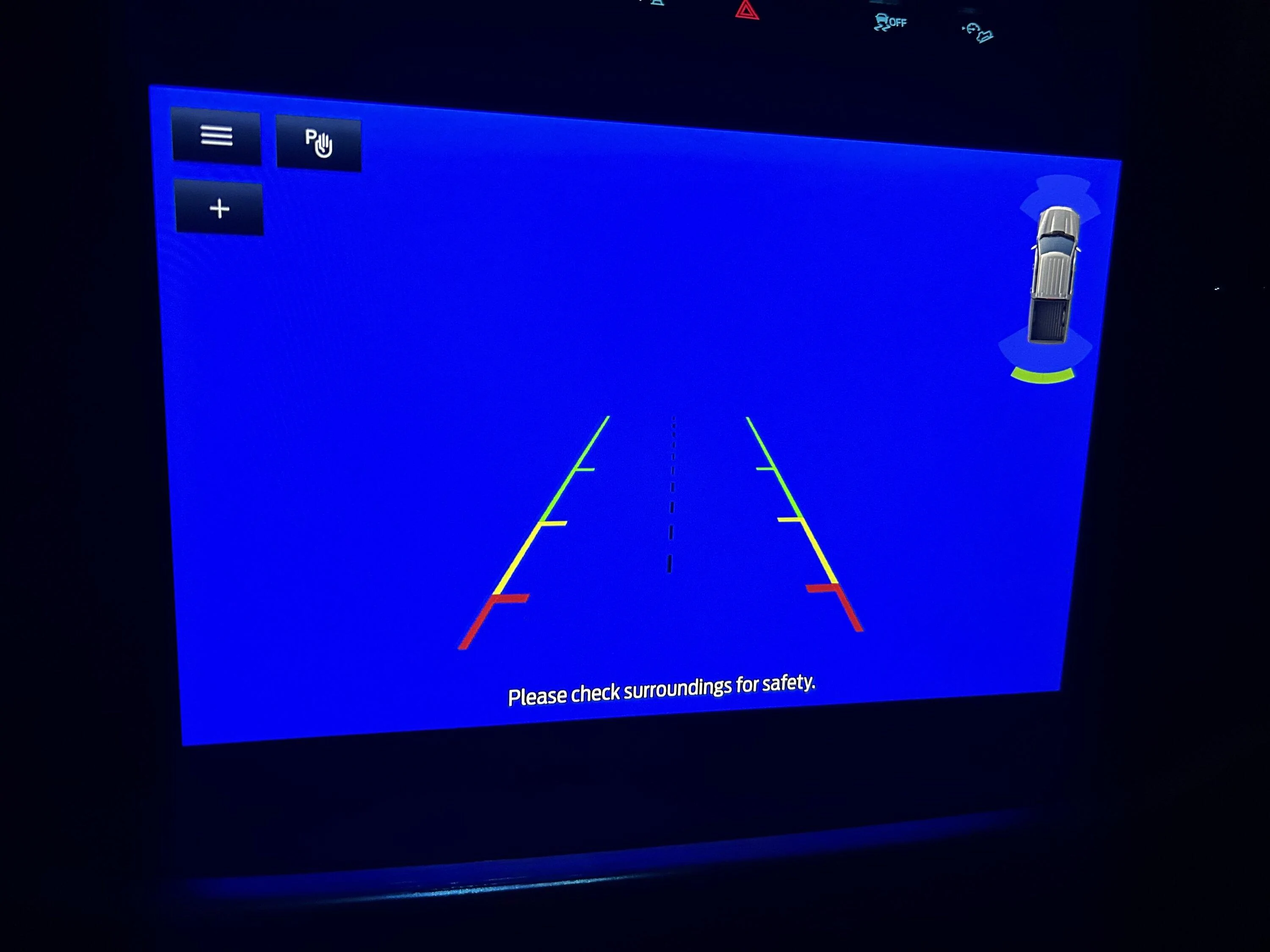 Ford F-150 Camera just blue screen IMG_2196