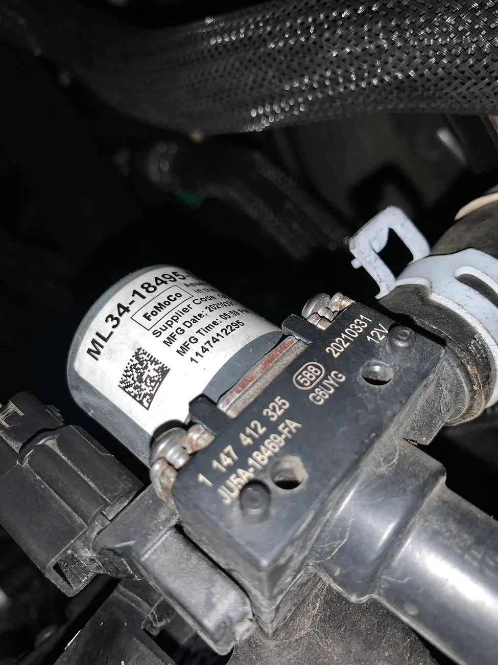 Ford F-150 P0A06 Auxiliary Coolant Pump IMG_2197