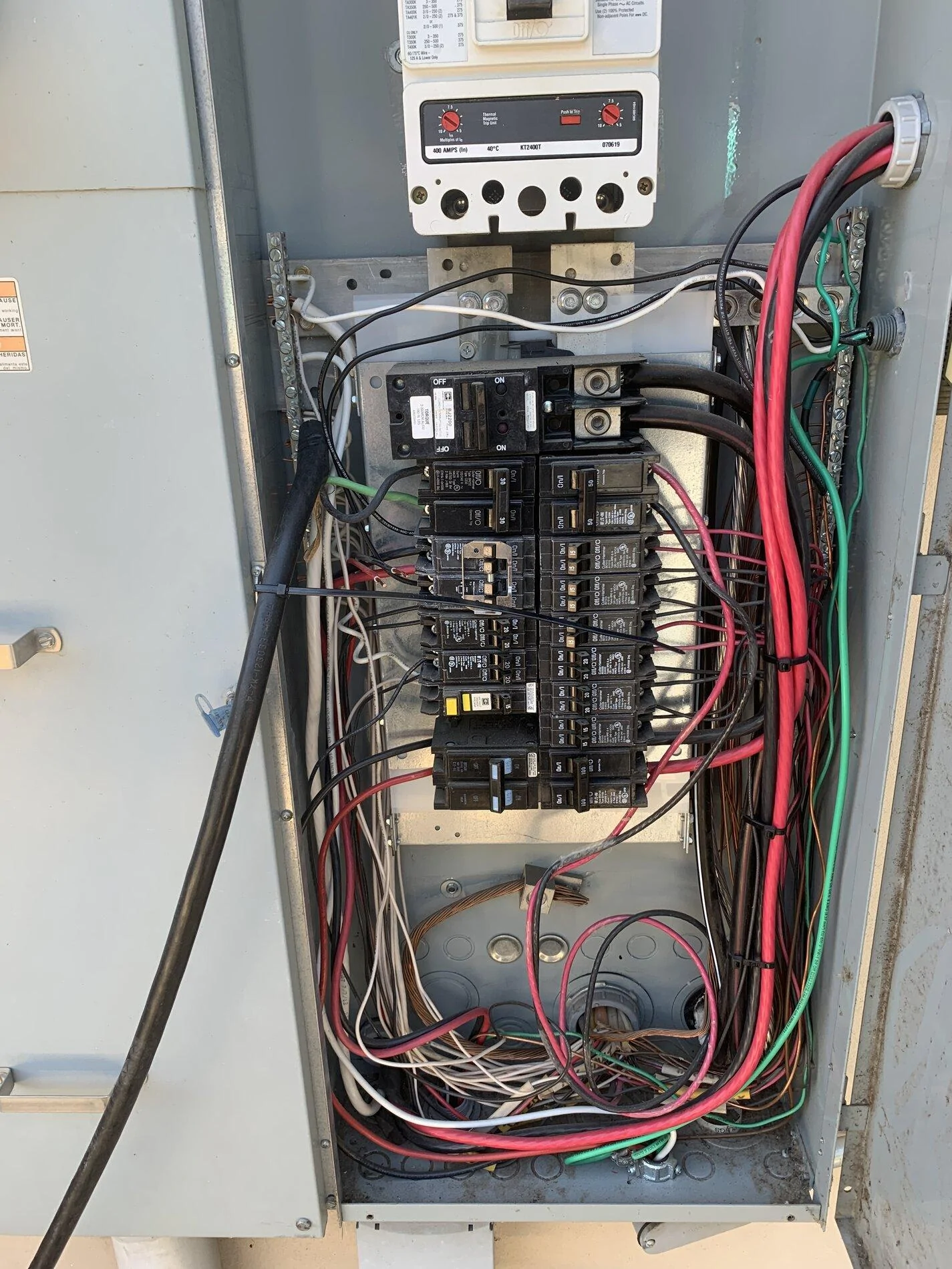 Ford F-150 Installed Transfer Switch in House IMG_2280