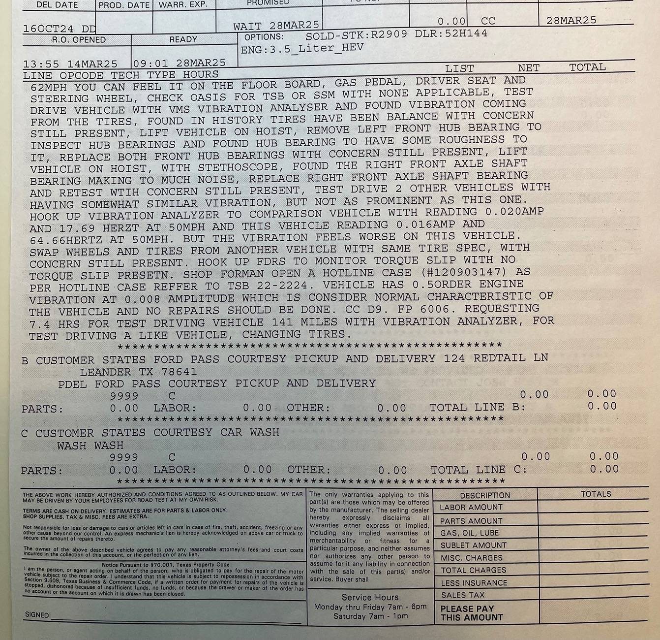 Ford F-150 Rear end vibration -Powerboost IMG_2307