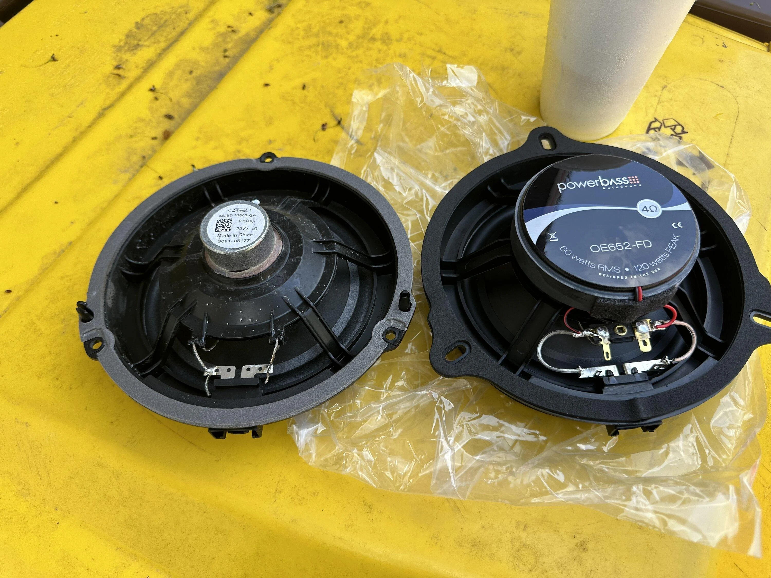 Ford F-150 Speakers-best bang for the buck IMG_2326