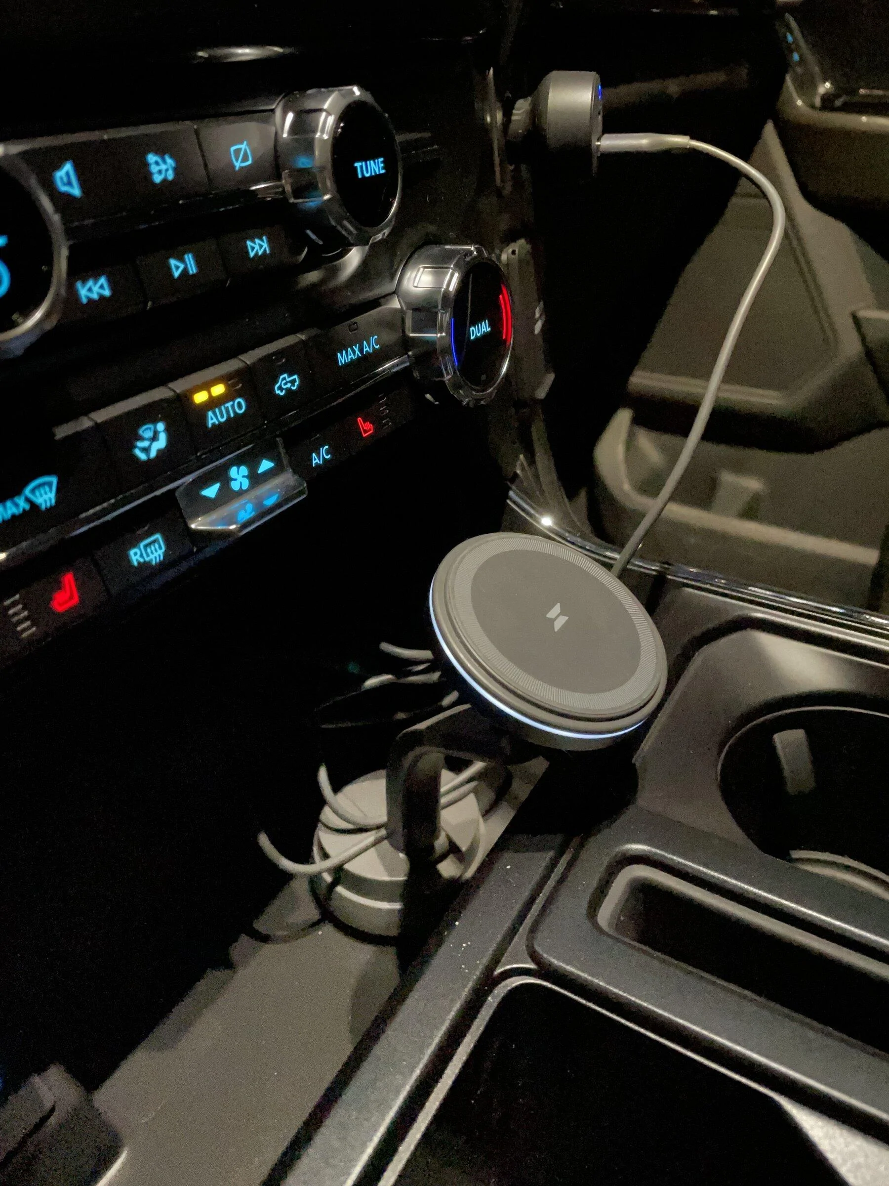 Ford F-150 F-150 Built in Phone Holder.. IMG_2354