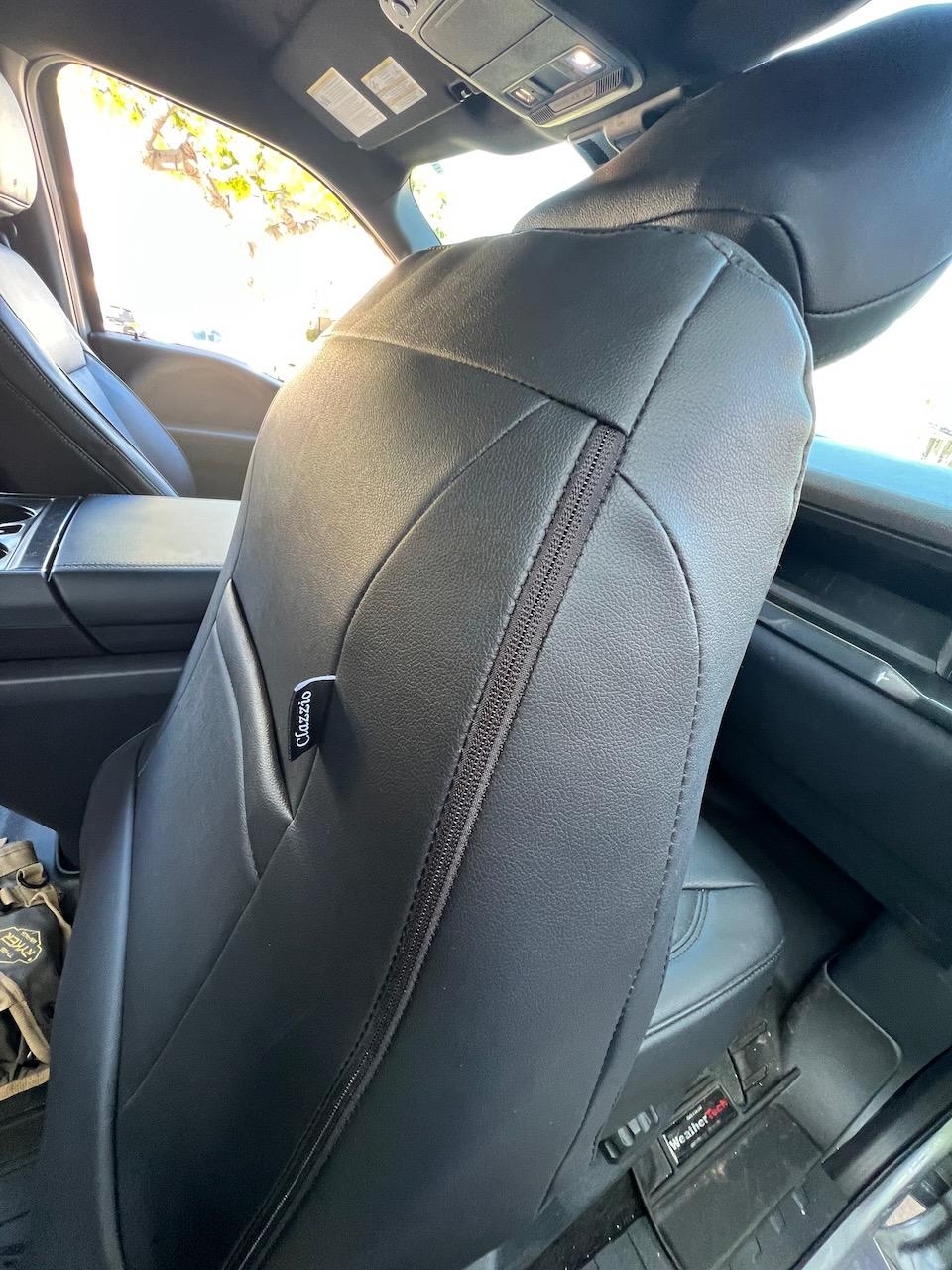 Ford F-150 Clazzio seat covers IMG_2402