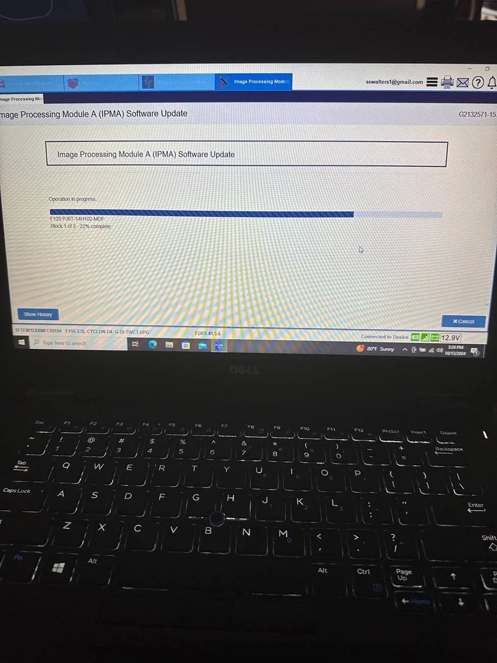 Ford F-150 ECU module programming guide using FDRS IMG_2503