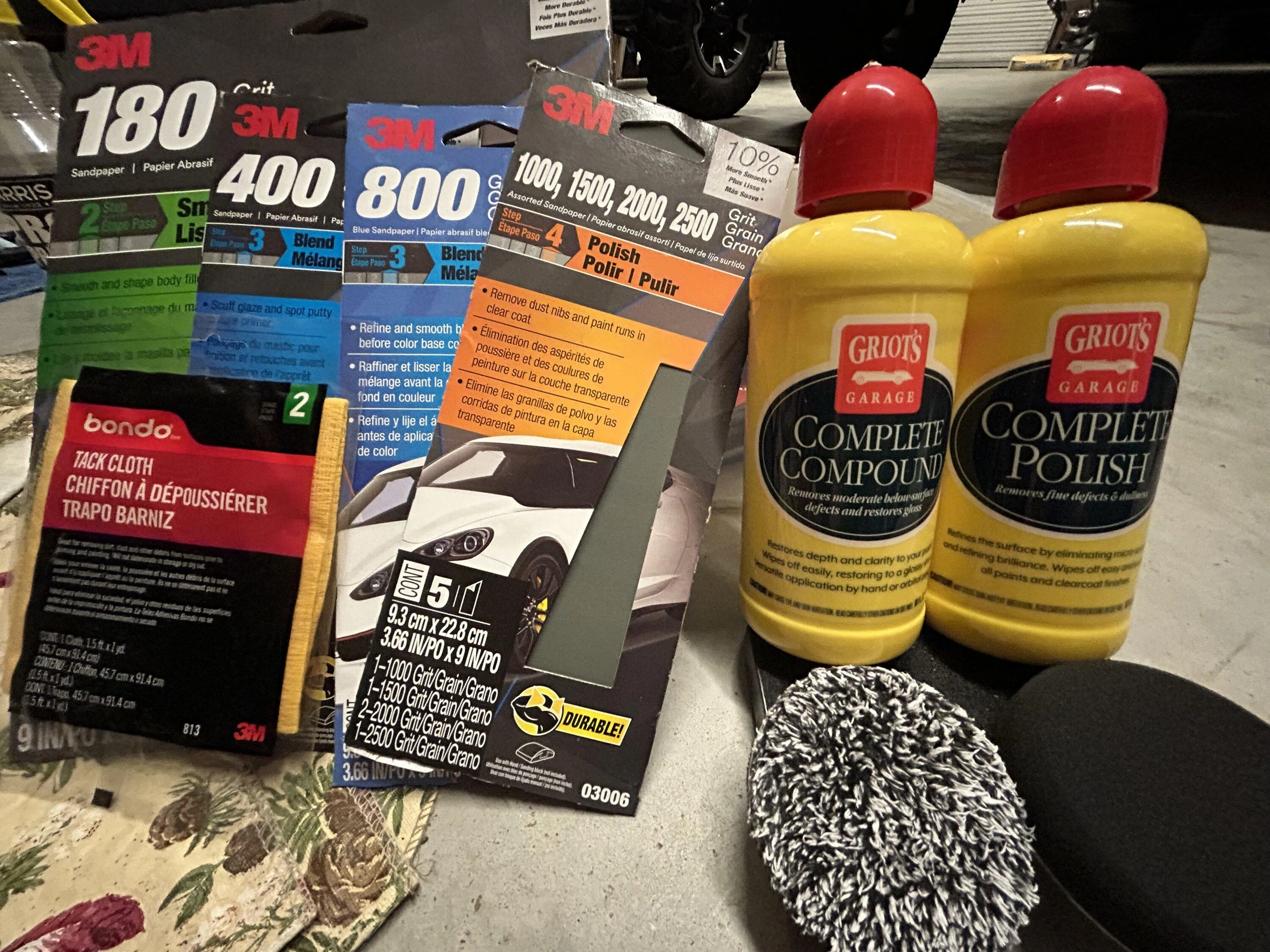 Ford F-150 Painting textured plastic IMG_2522