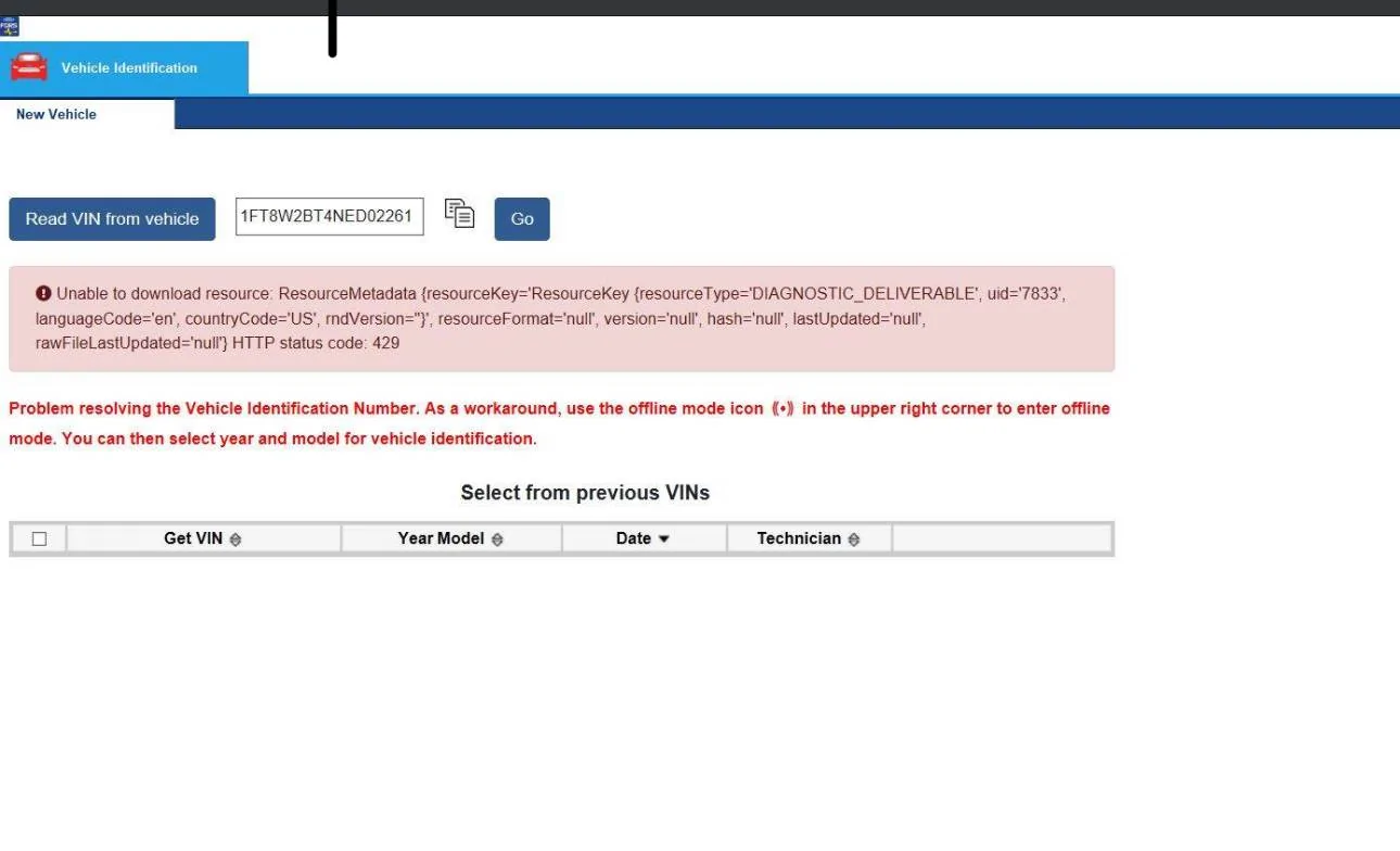 Ford F-150 FDRS LOG IN Huge Problem Need Help Please IMG_2544