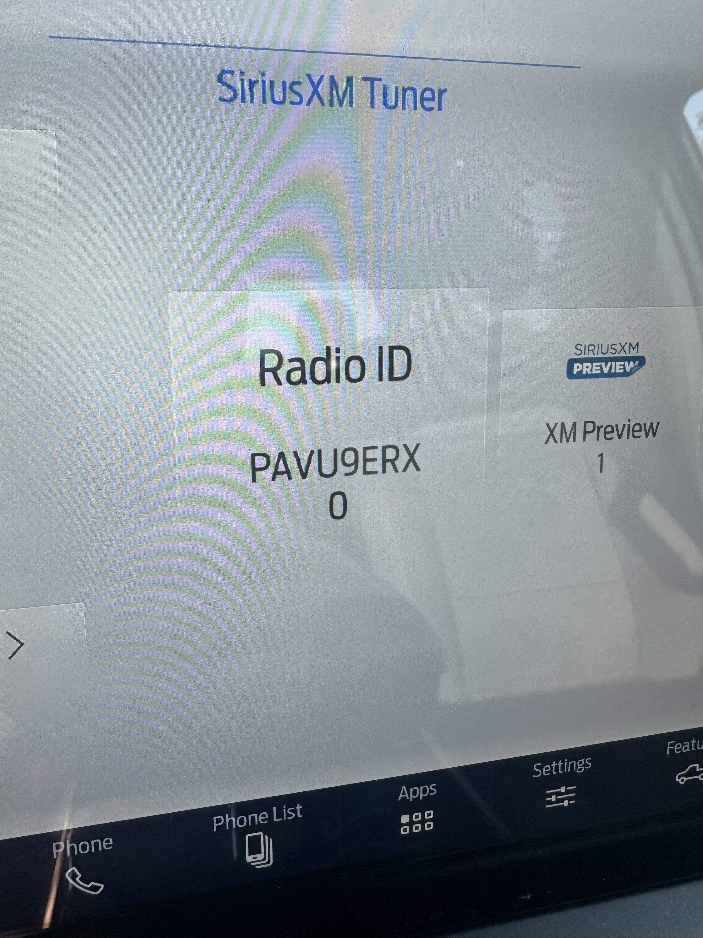 Ford F-150 MY22 Adding SiriusXM IMG_2606