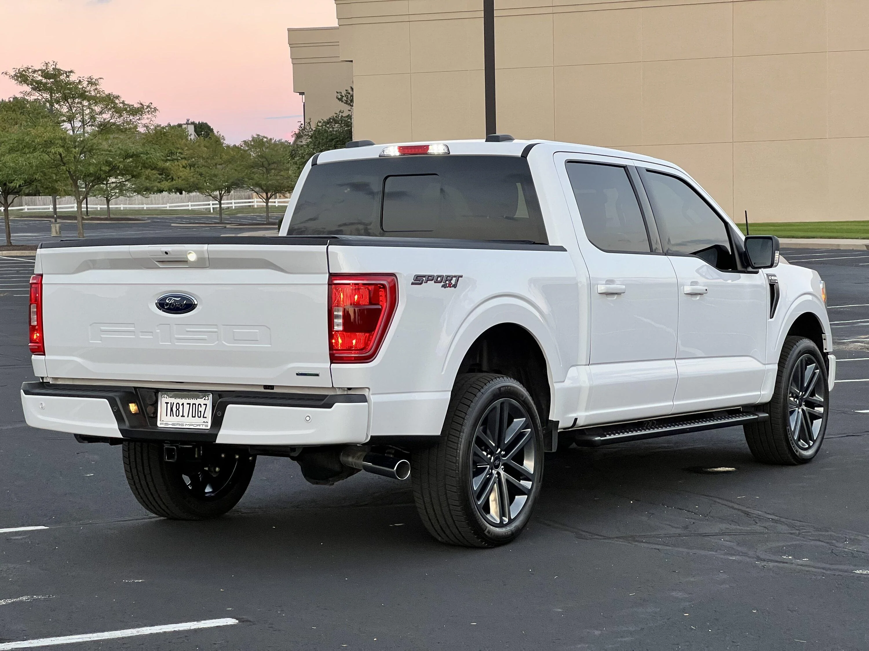 Ford F-150 Expedition wheels on F-150 IMG_2606