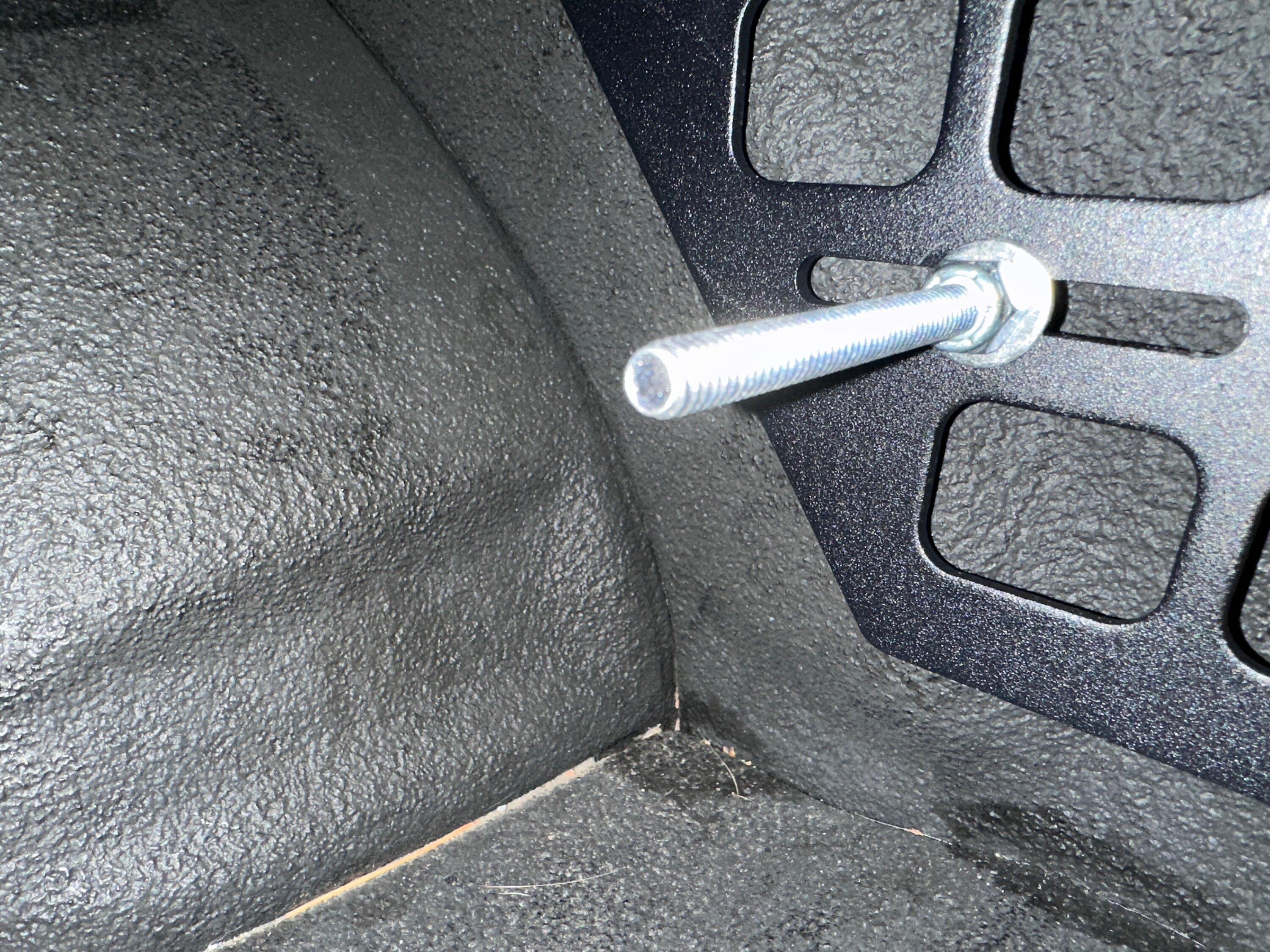Ford F-150 Factory Jack Bed Relocation Project Using Molle Panel IMG_2673