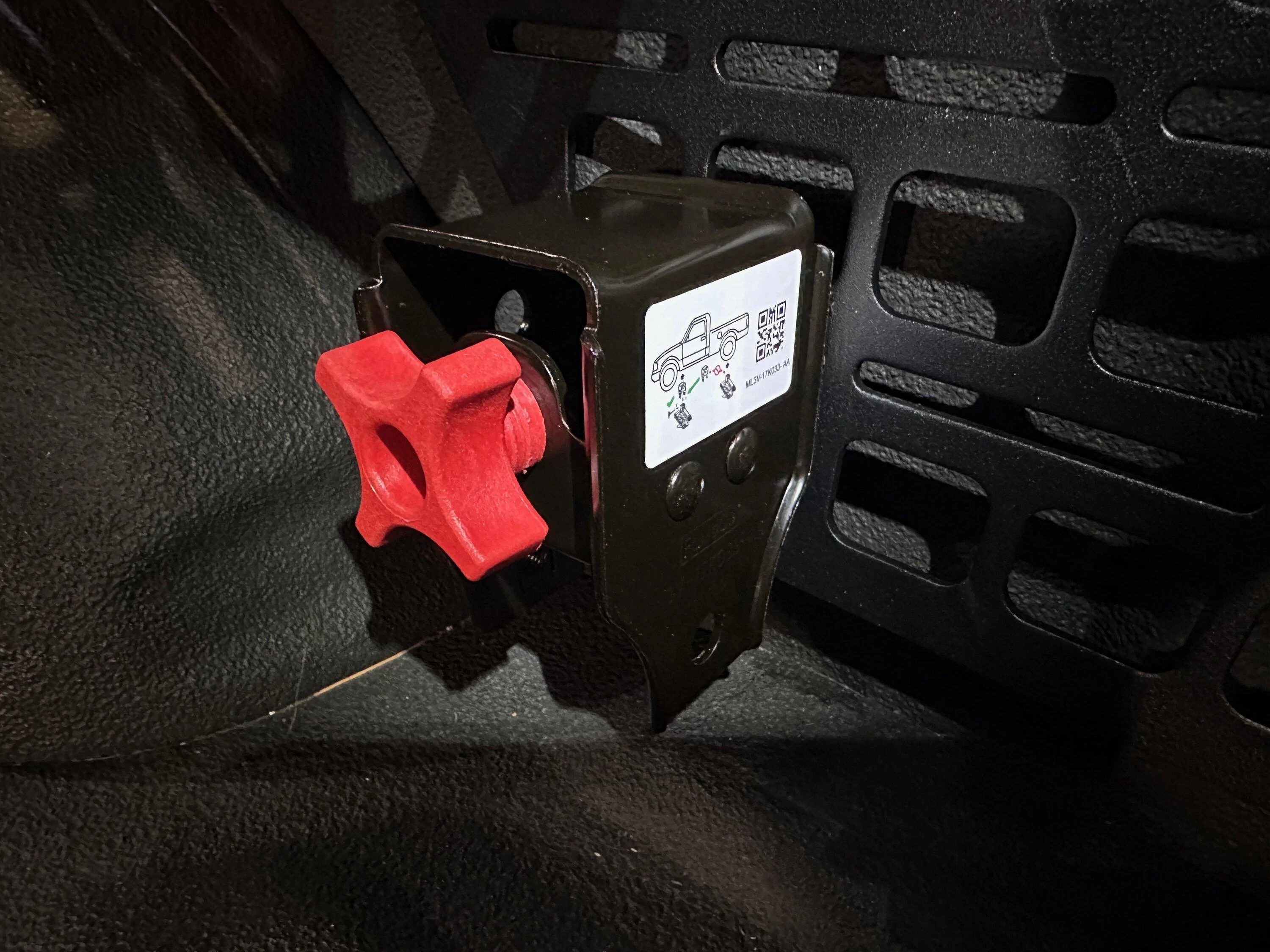 Ford F-150 Factory Jack Bed Relocation Project Using Molle Panel IMG_2675