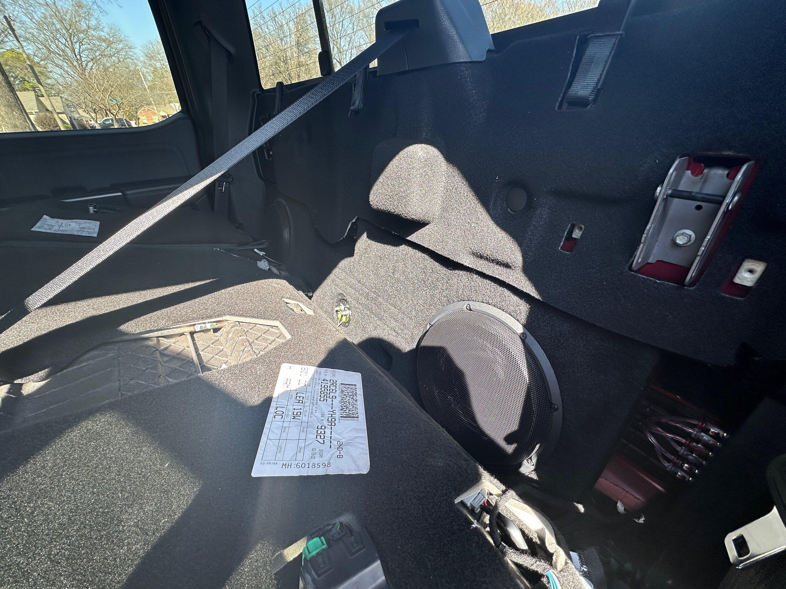 Ford F-150 My 2000W Audison/Hertz/MTI Stealth SQ Audio Build IMG_2751