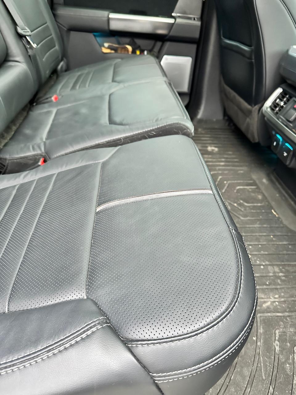 Ford F-150 Misaligned back seats? What should I do? F-150 Platinum 2022 IMG_2755