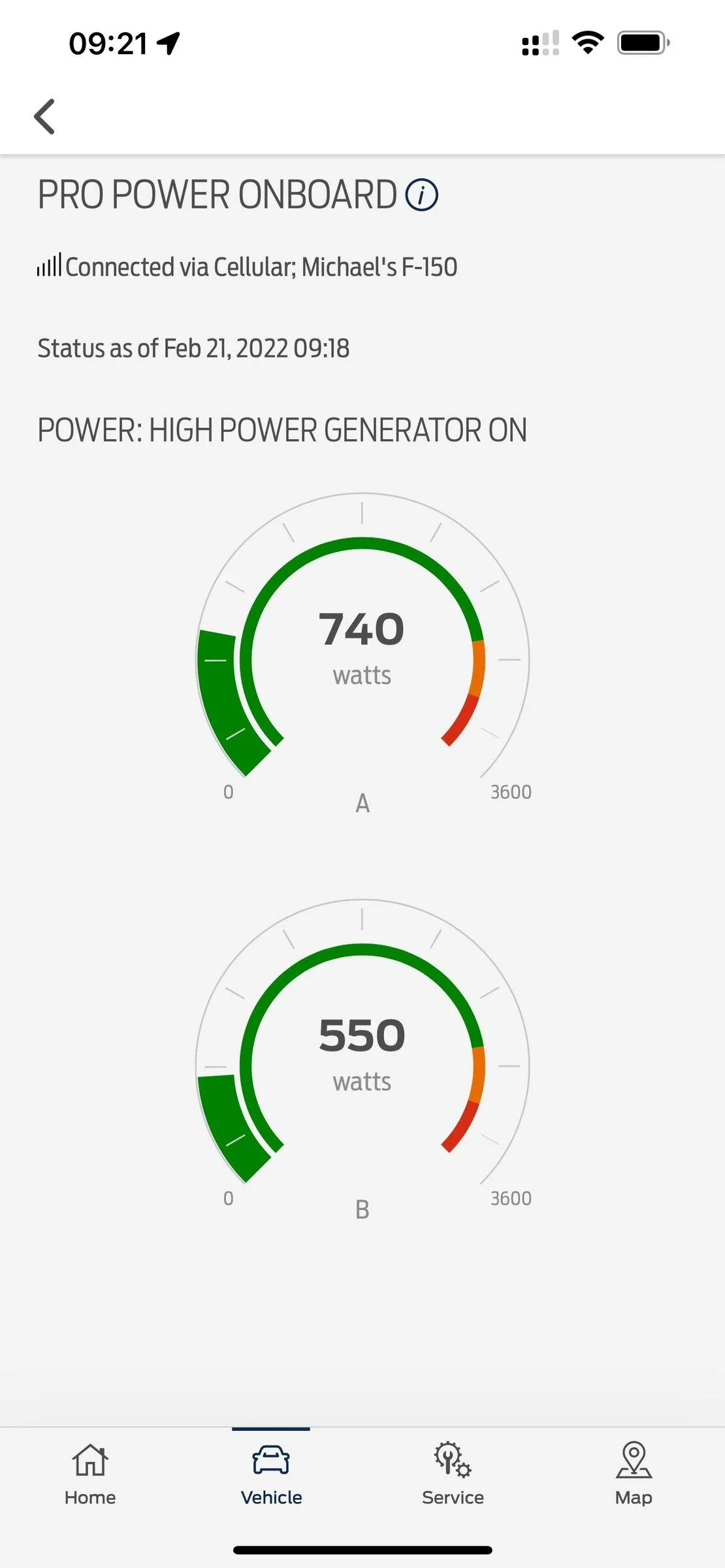 Ford F-150 Installed Transfer Switch in House IMG_2767