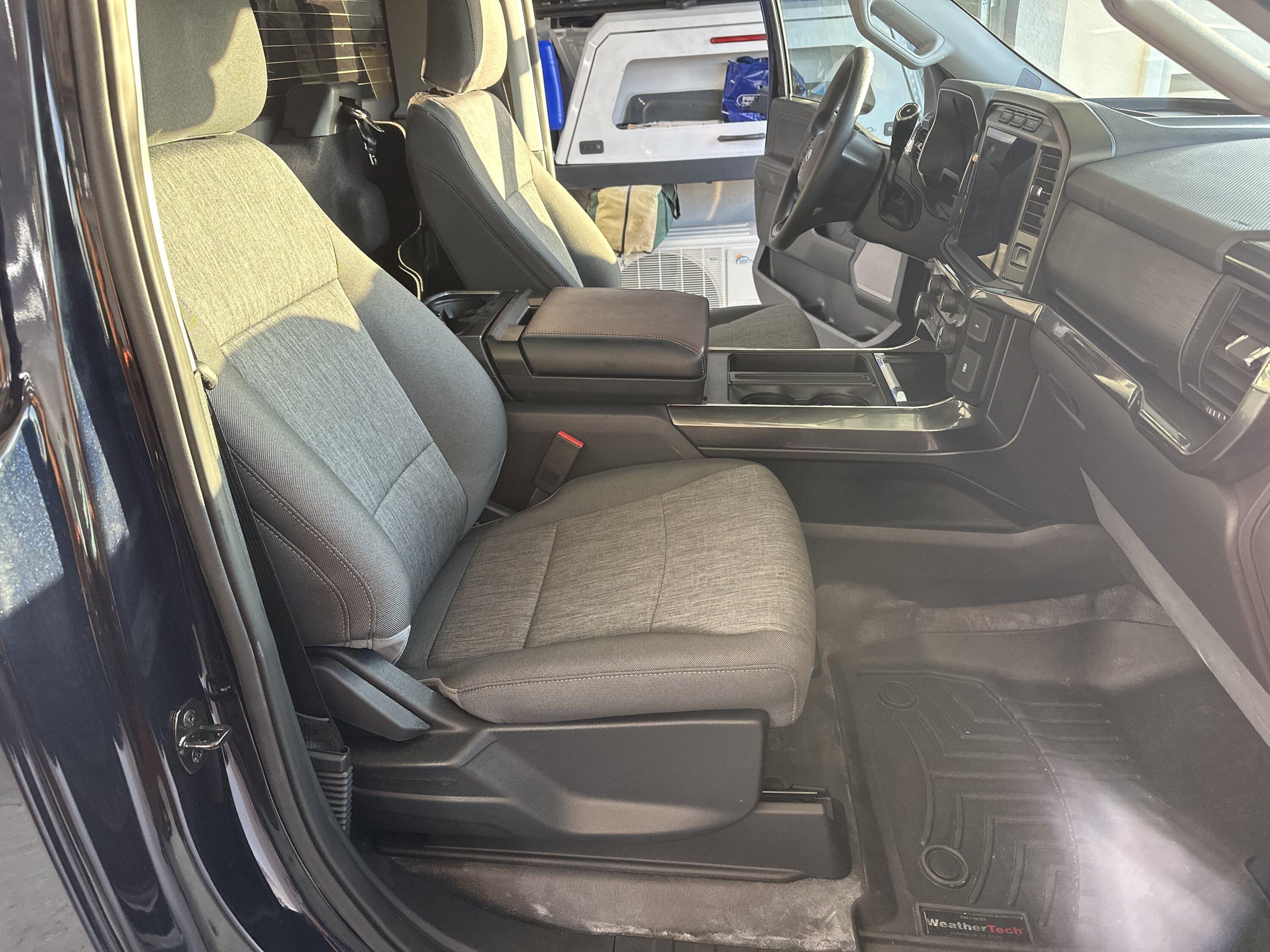 Ford F-150 Started converting my 23 RCSB XL work truck interior IMG_2774