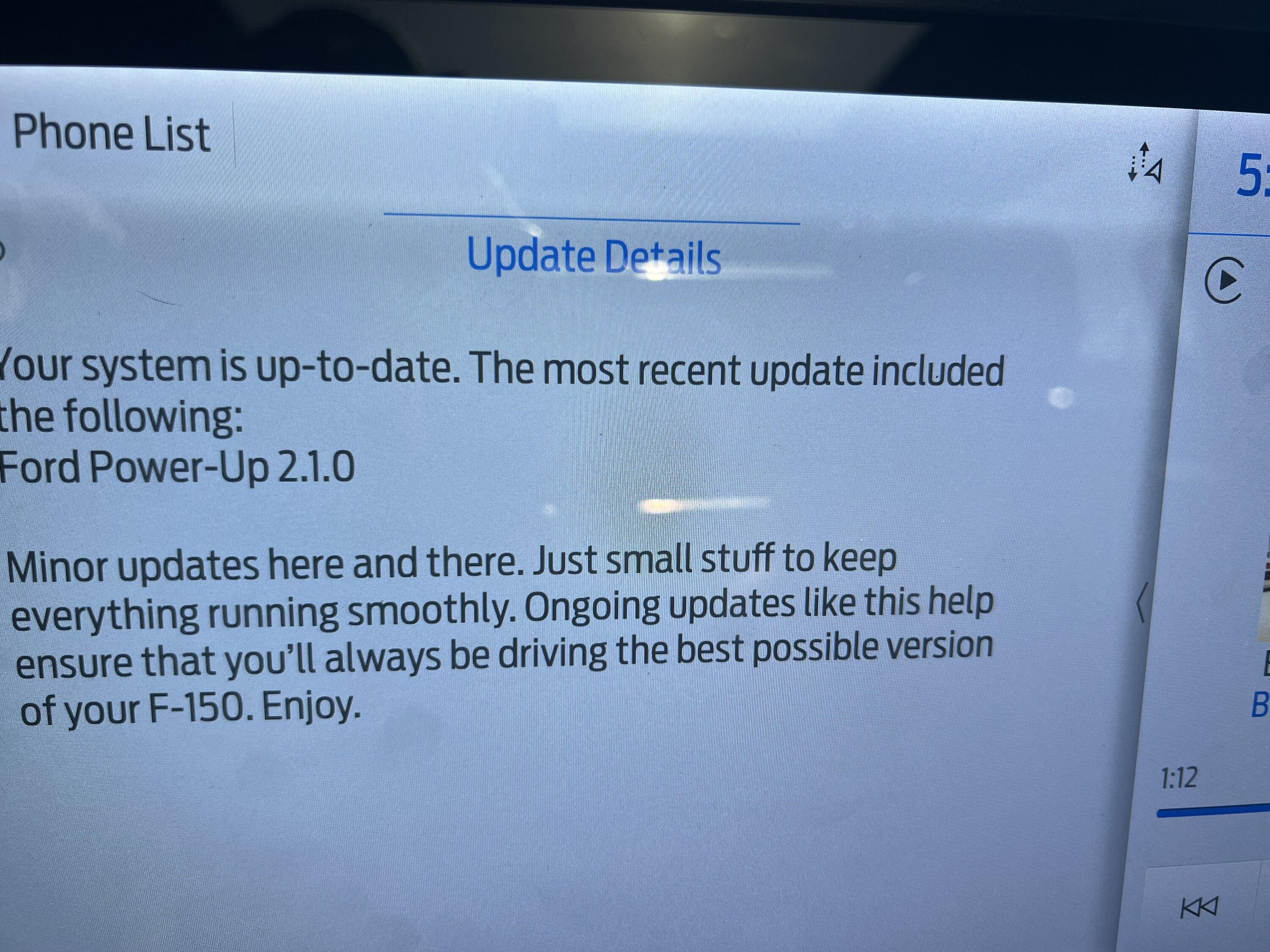 Ford F-150 2021 Job 1 Trucks that aren't getting updates IMG_2812