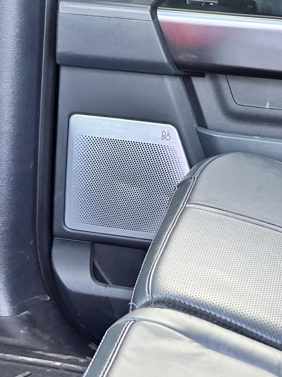 Ford F-150 Dented speaker IMG_2815