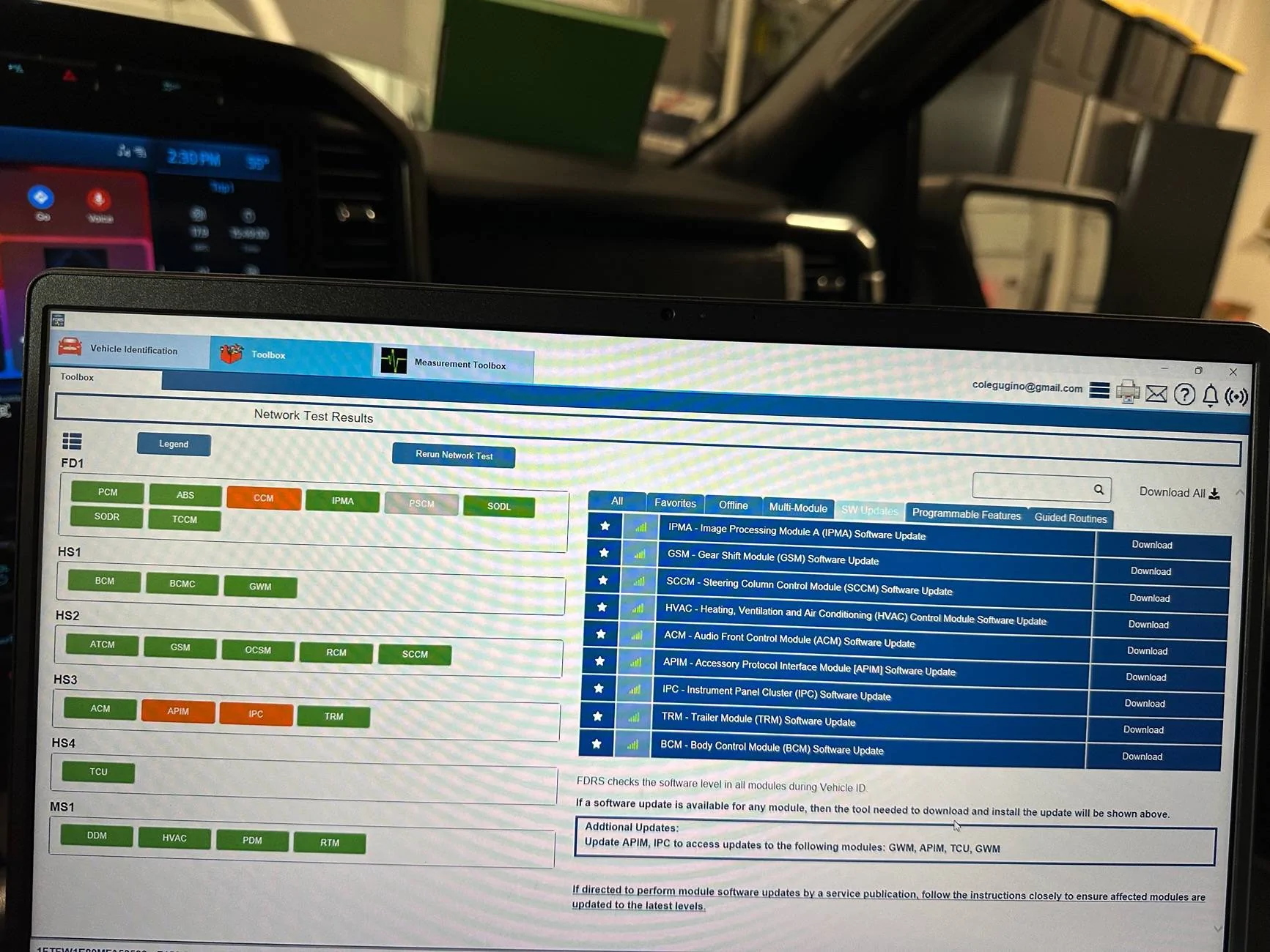 Ford F-150 ECU module programming guide using FDRS IMG_2865