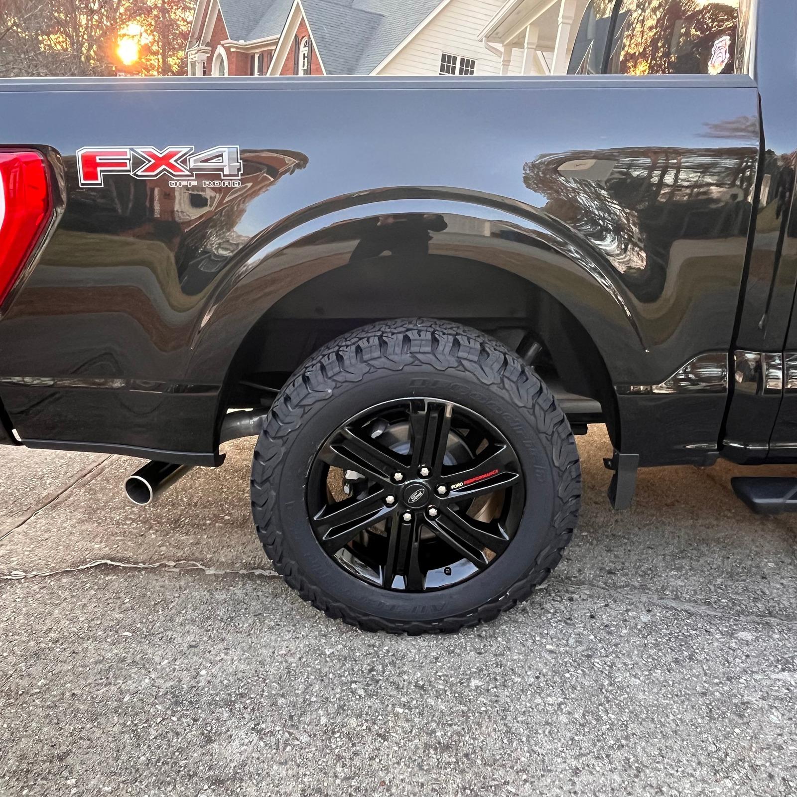 Ford F-150 Ford Performance 20 inch wheels. IMG_2908