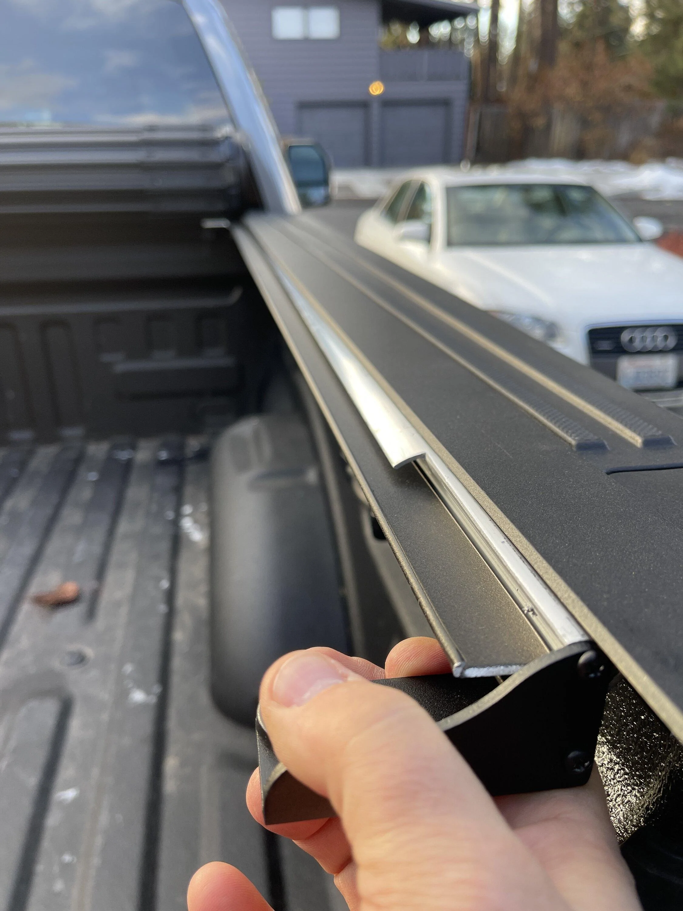Ford F-150 BAK X4S Rolling Tonneau - Divots in Aluminum Underside IMG_2948 (2)