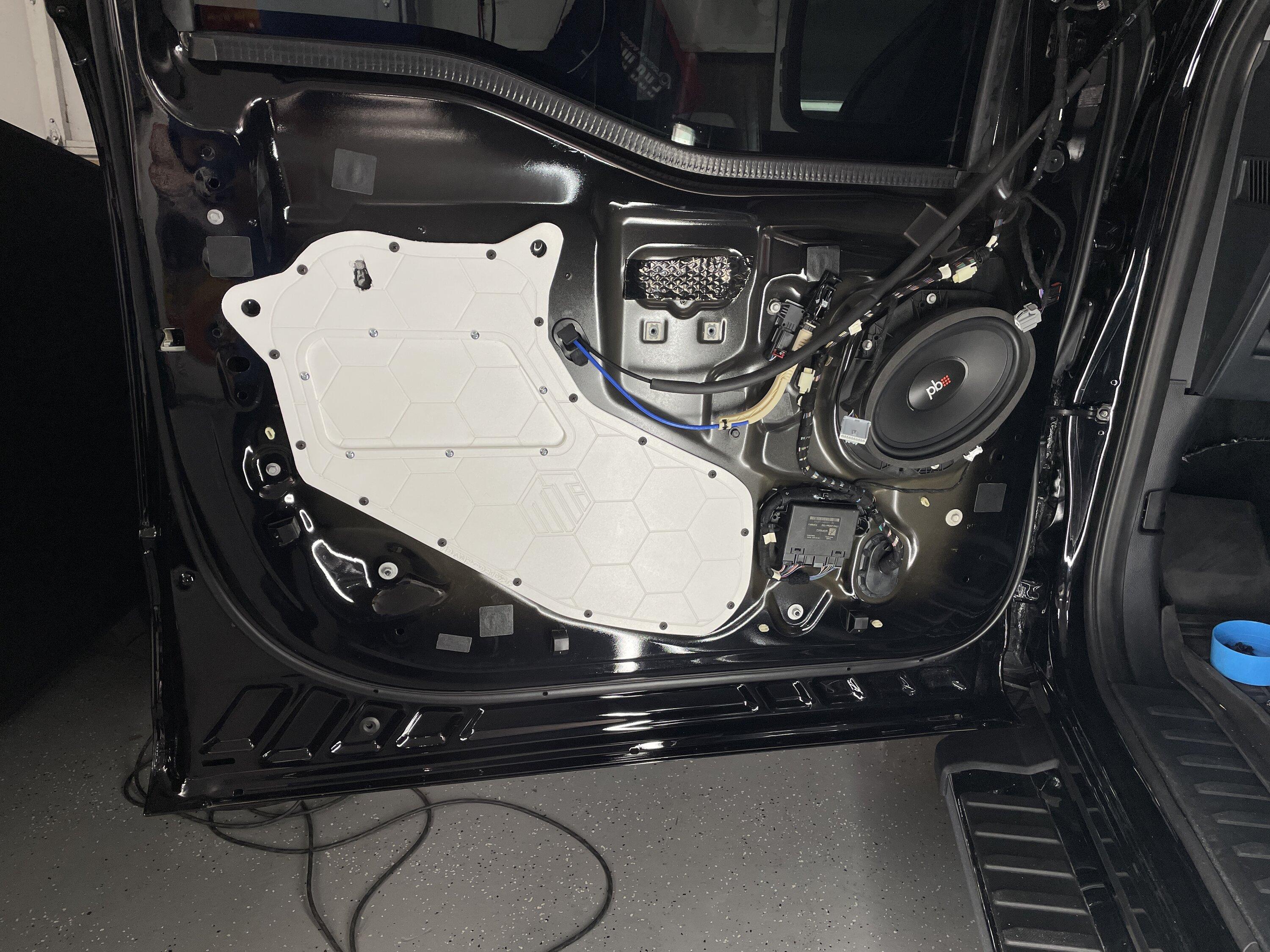 Ford F-150 MTI Acoustics Door blanking panels IMG_2950.JPG