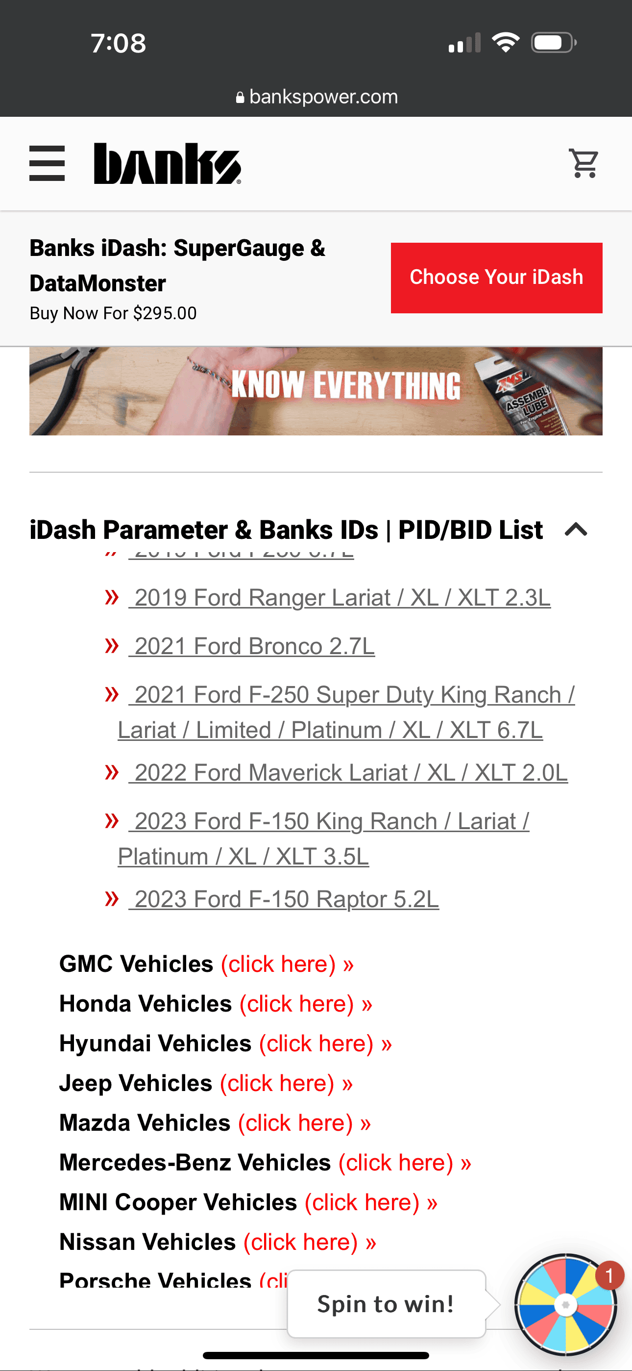 Ford F-150 PB truck vitals monitor IMG_3044