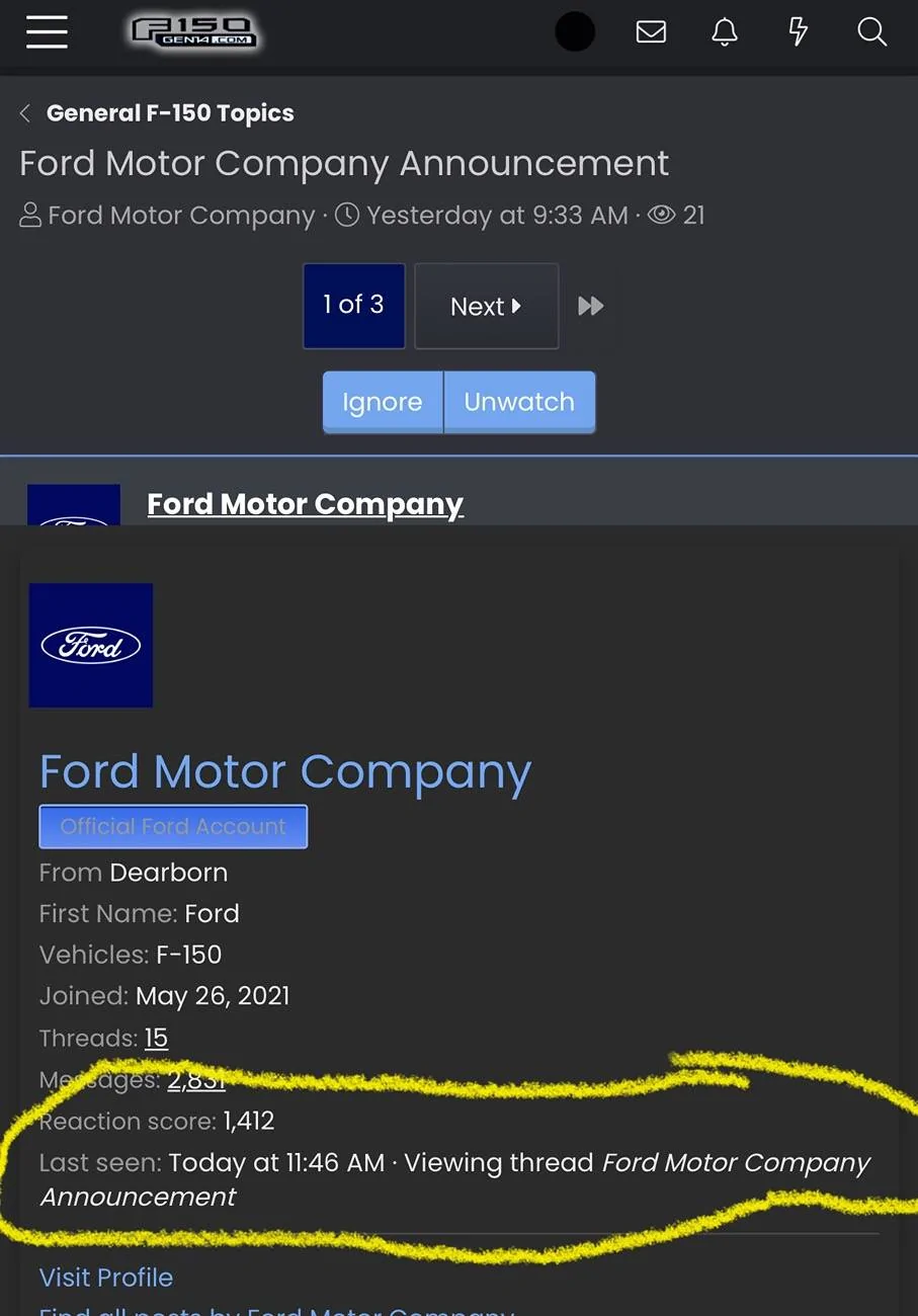 Ford F-150 Ford Motor Company Announcement IMG_3061