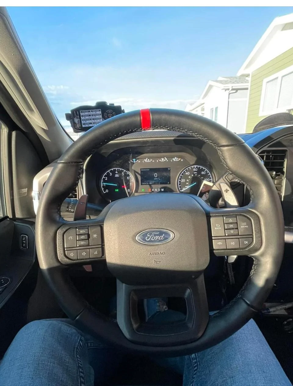 Ford F-150 2021 F150 Raptor steering wheel add IMG_3070