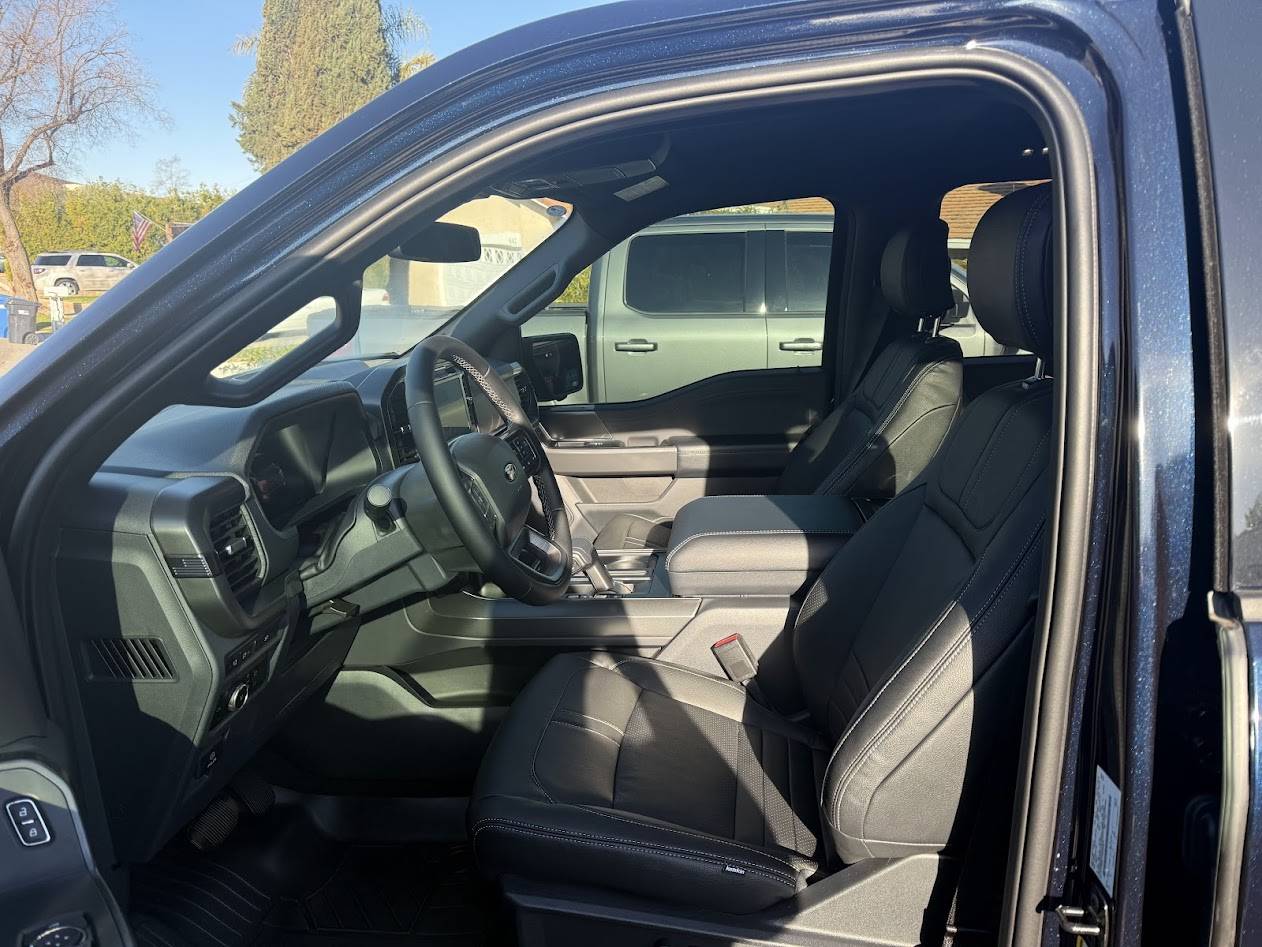 Ford F-150 Adding Leather Seats IMG_3100