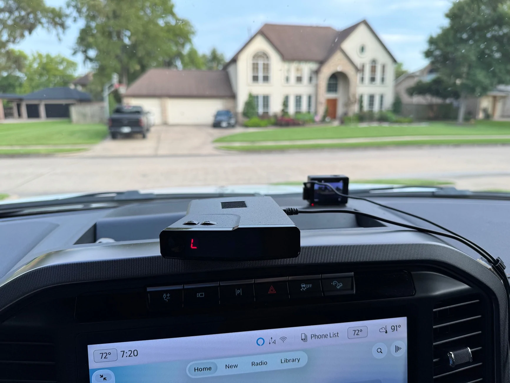 Ford F-150 My (simple) Dashcam and V1 mounts IMG_3195