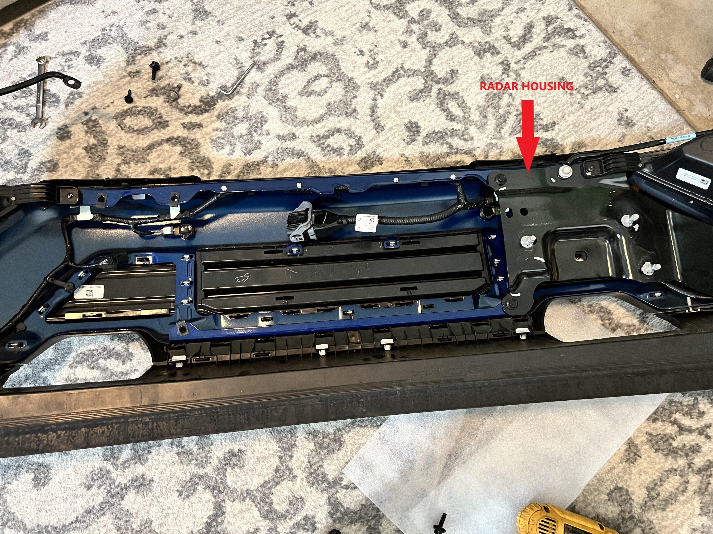 Ford F-150 Ford Performance Tremor Skid Plate Kit install... Done! IMG_3203