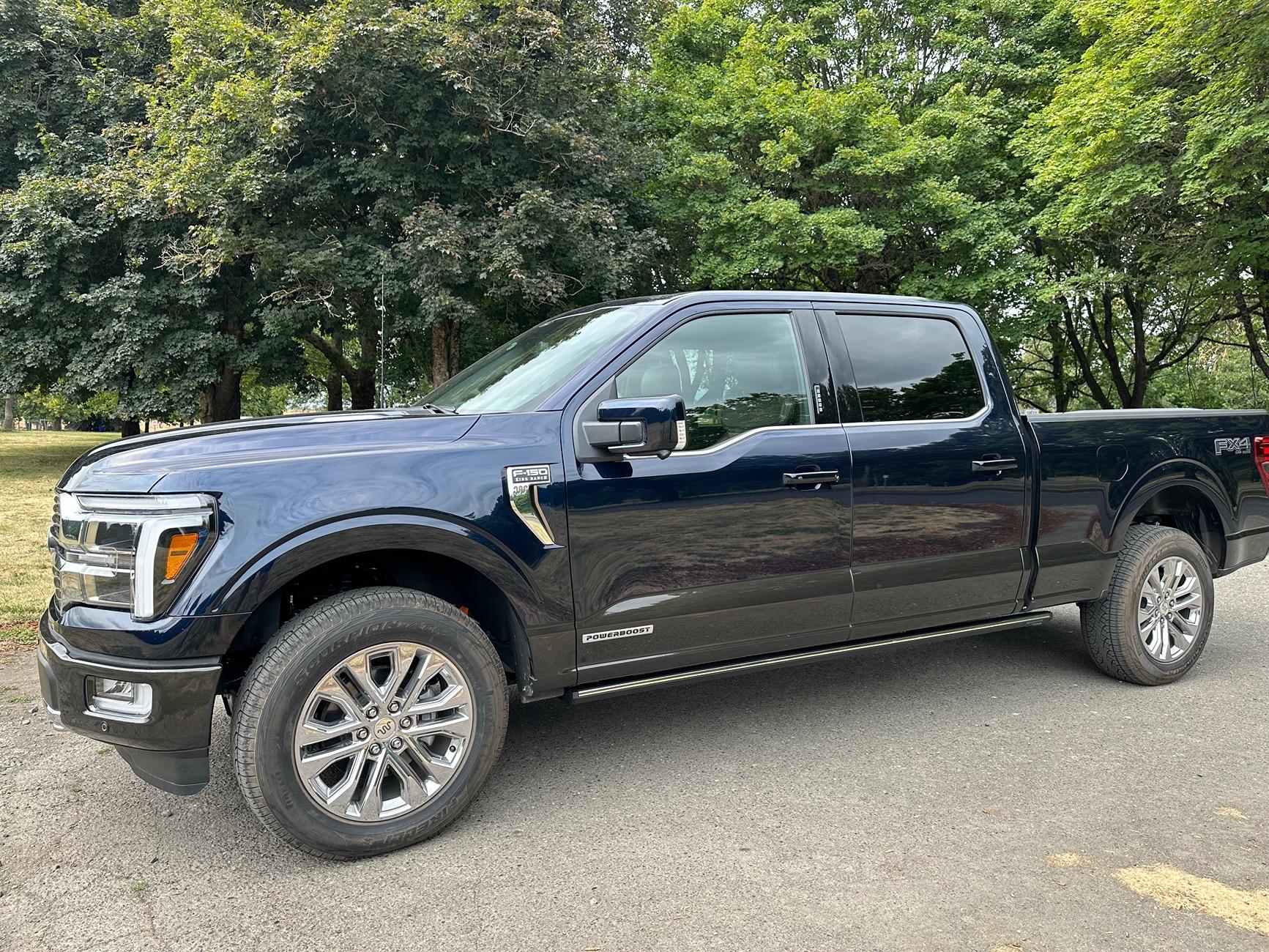 Ford F-150 2024 King Ranch delivery trip ... another happy Granger customer! IMG_3225