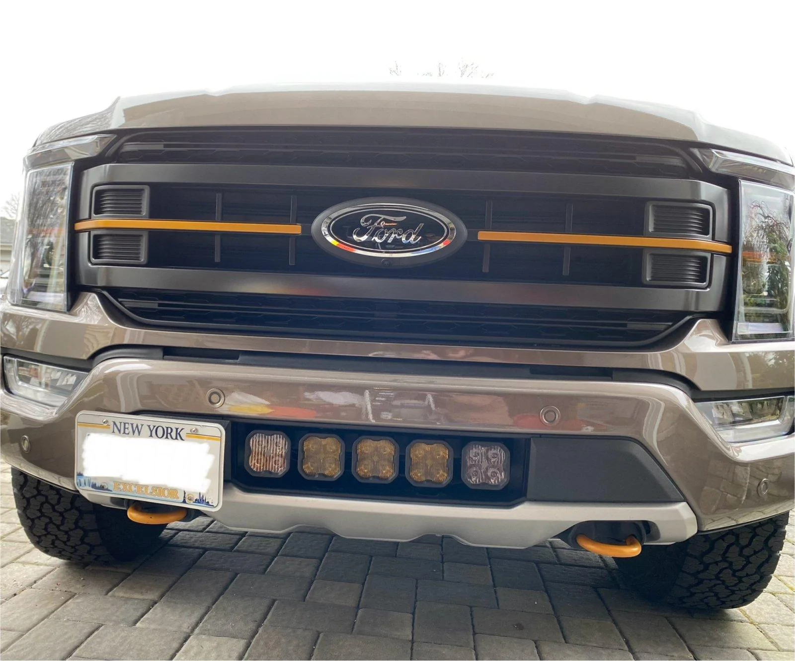 Ford F-150 Ditch lights vs car wash IMG_3249