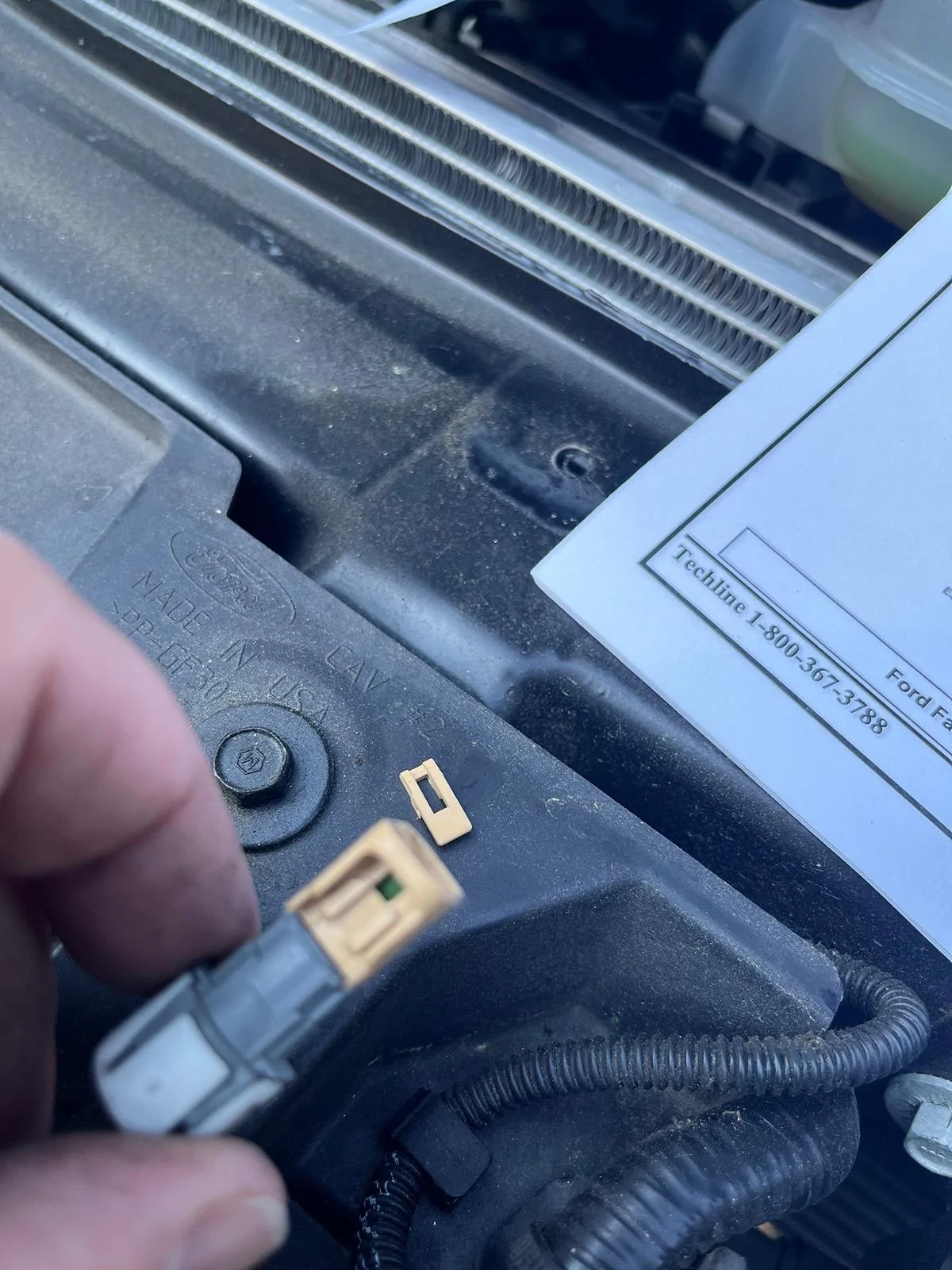 Ford F-150 F-150 Tremor Skid plate installed IMG_3264