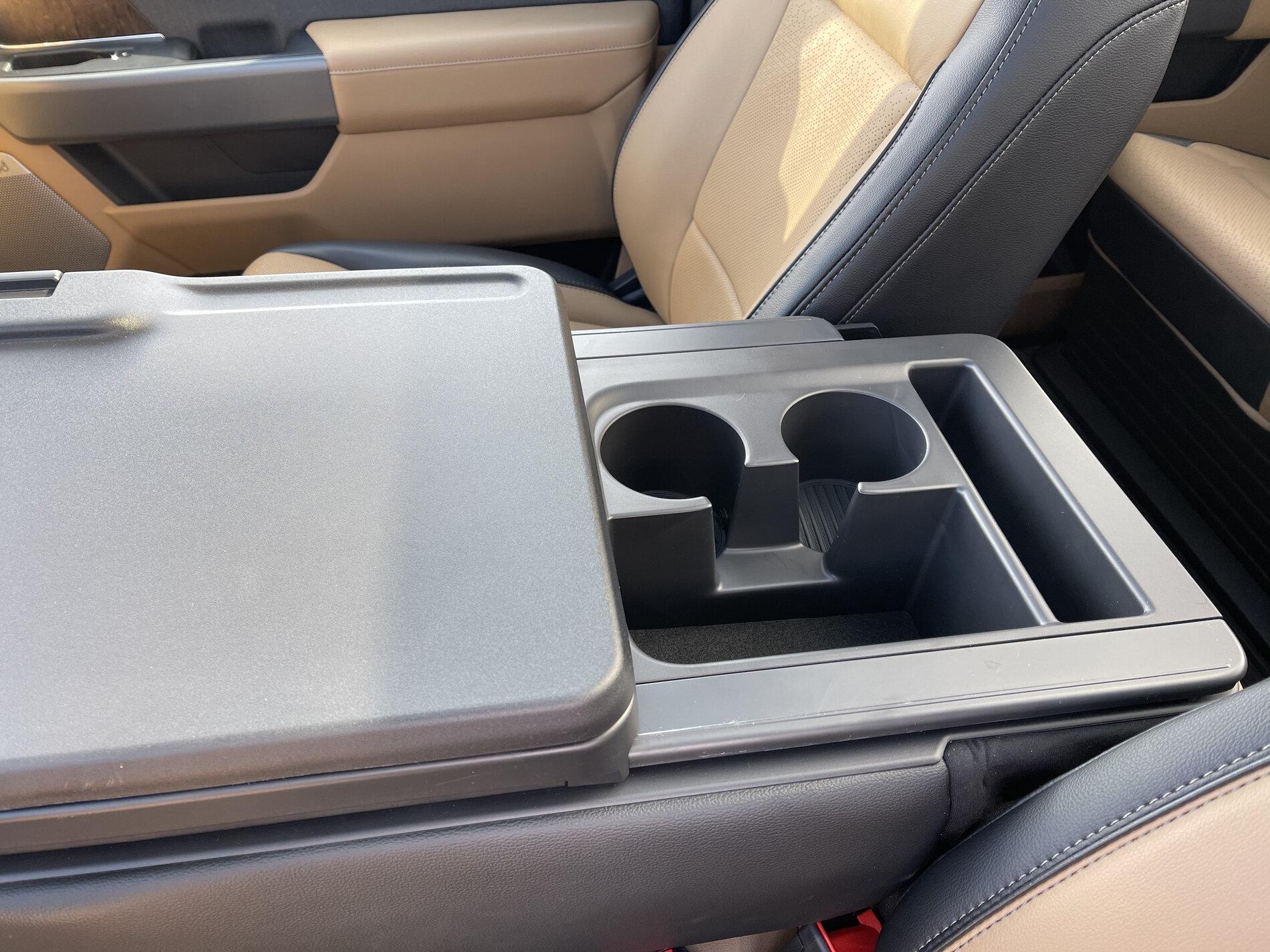 Ford F-150 40/20/40 bench seat up front/sliding work surface? Storage... IMG_3338