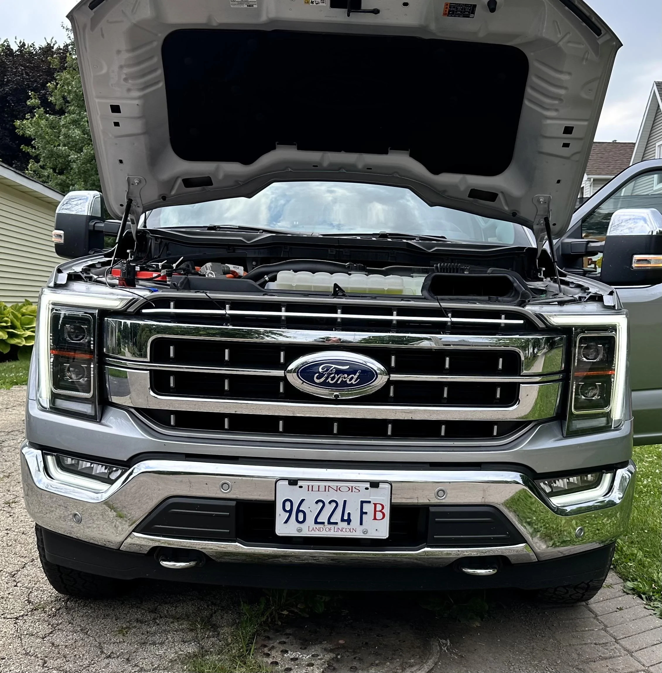 Ford F-150 Sick Diesel Gear Grill Led IMG_3348