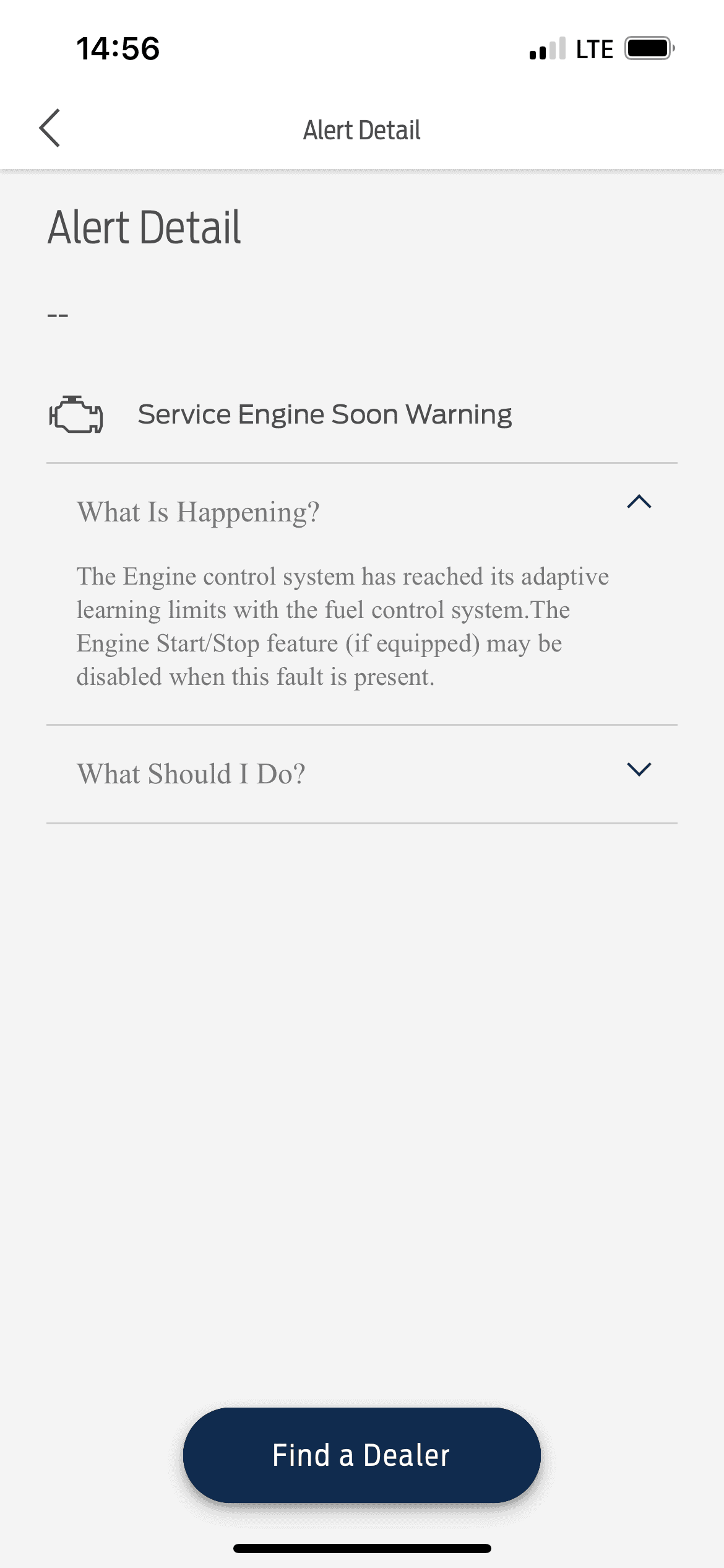 Ford F-150 What is this Service Warning? IMG_3428