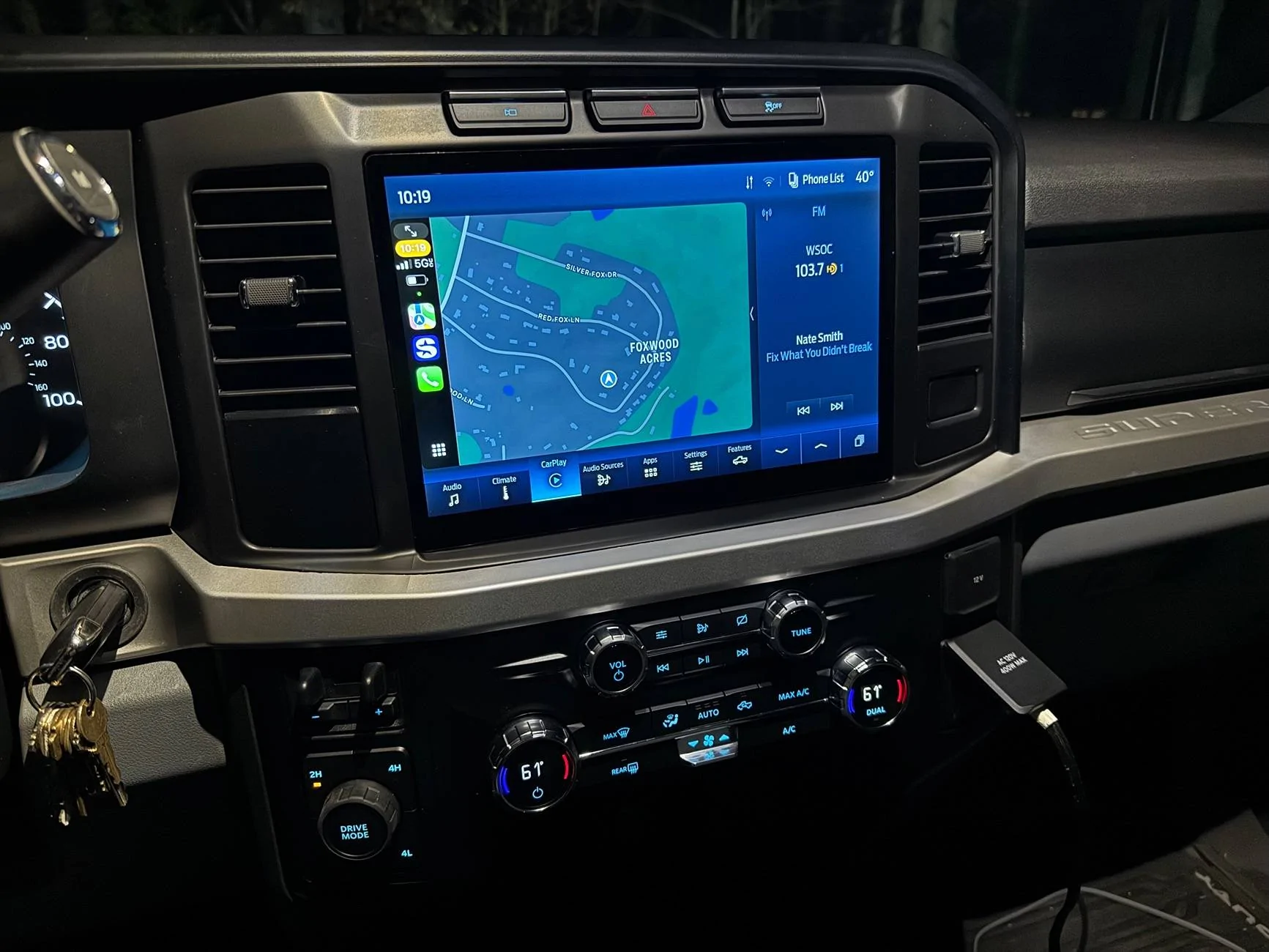 Ford F-150 Auto Climate Control Upfit to a STX IMG_3438