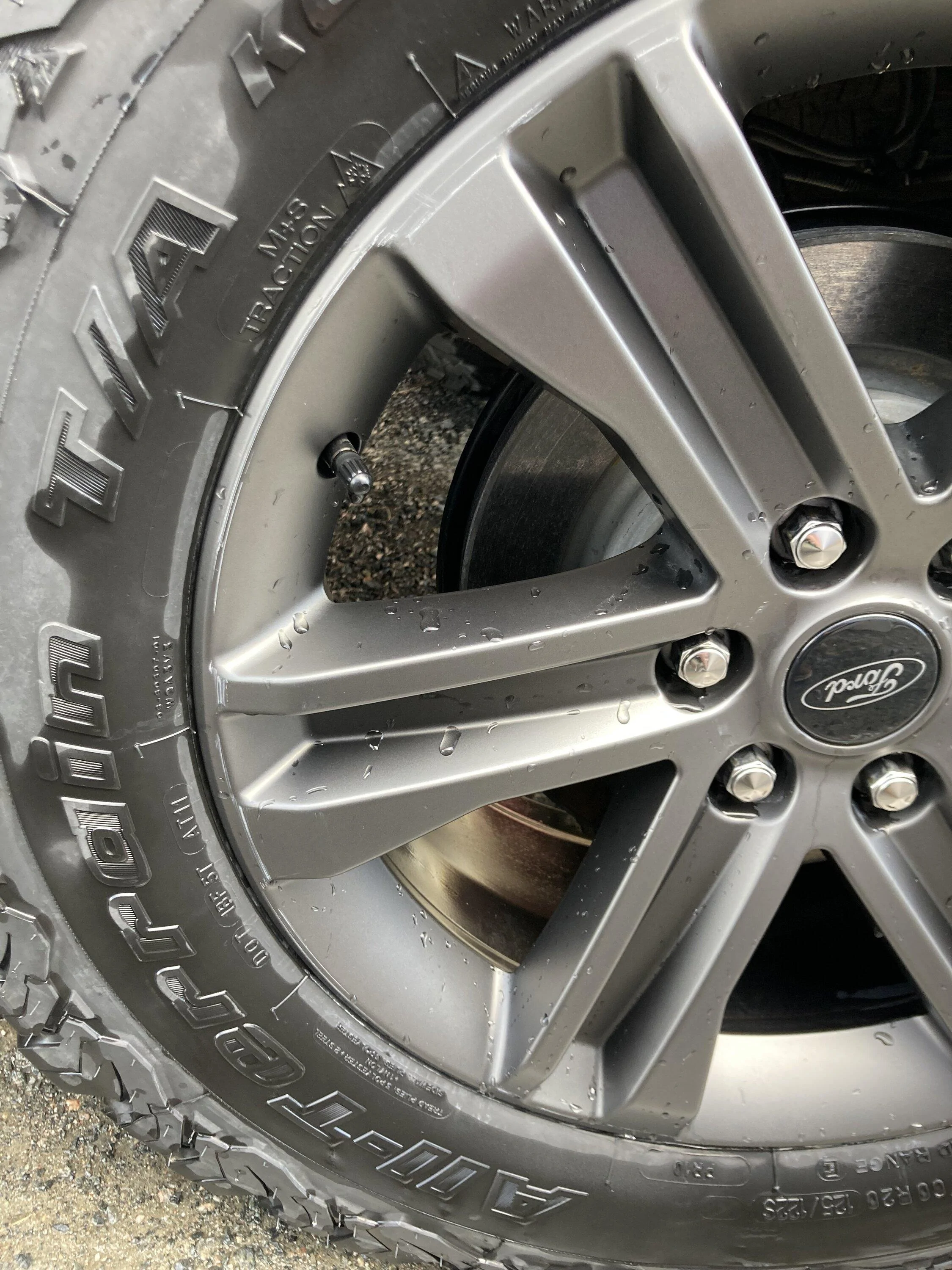 Ford F-150 Wheel Damage IMG_3445