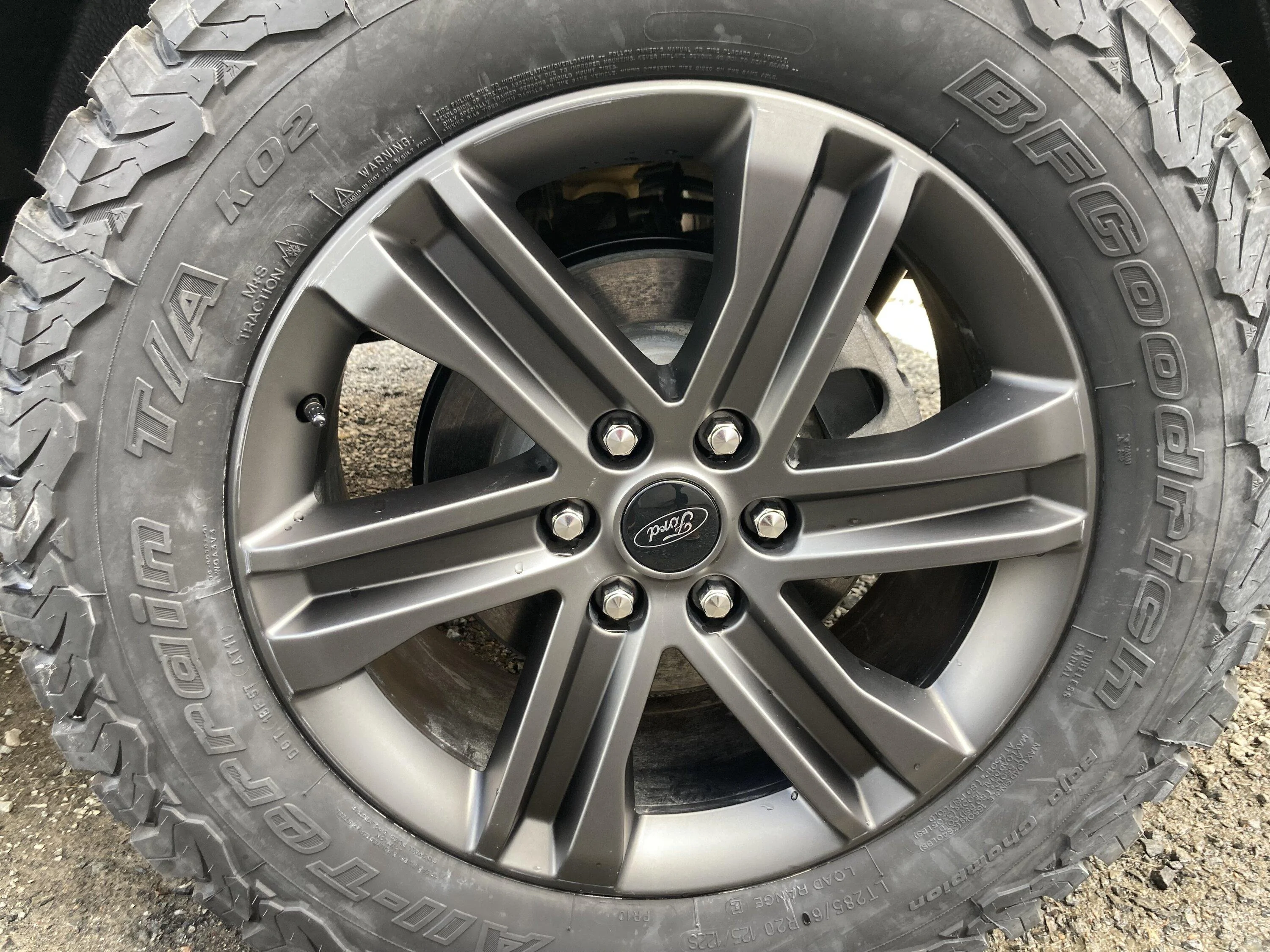 Ford F-150 Wheel Damage IMG_3448