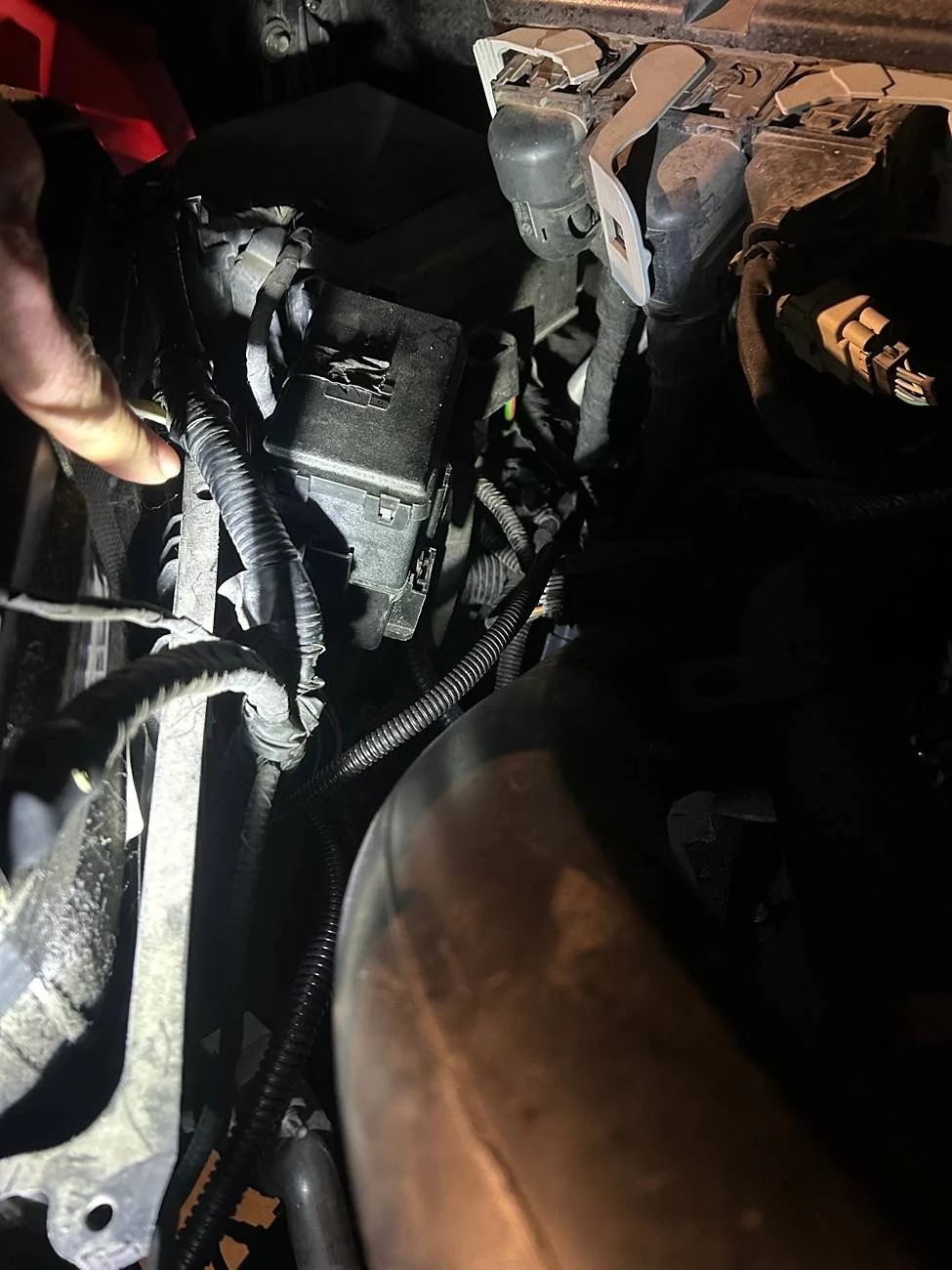 Ford F-150 Upfitter Switch installation IMG_3495