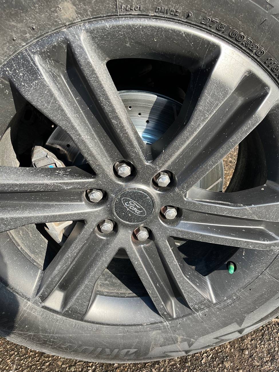 Ford F-150 Nice detail from the mechanic IMG_3547