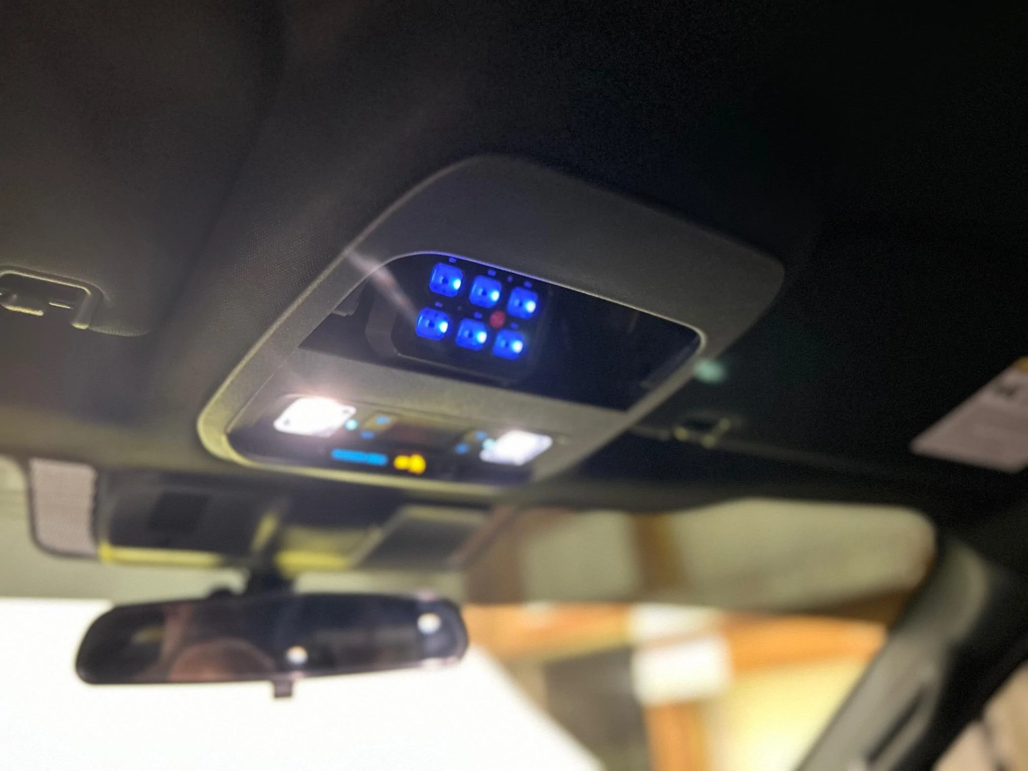 Ford F-150 Upfitter Switch installation IMG_3548