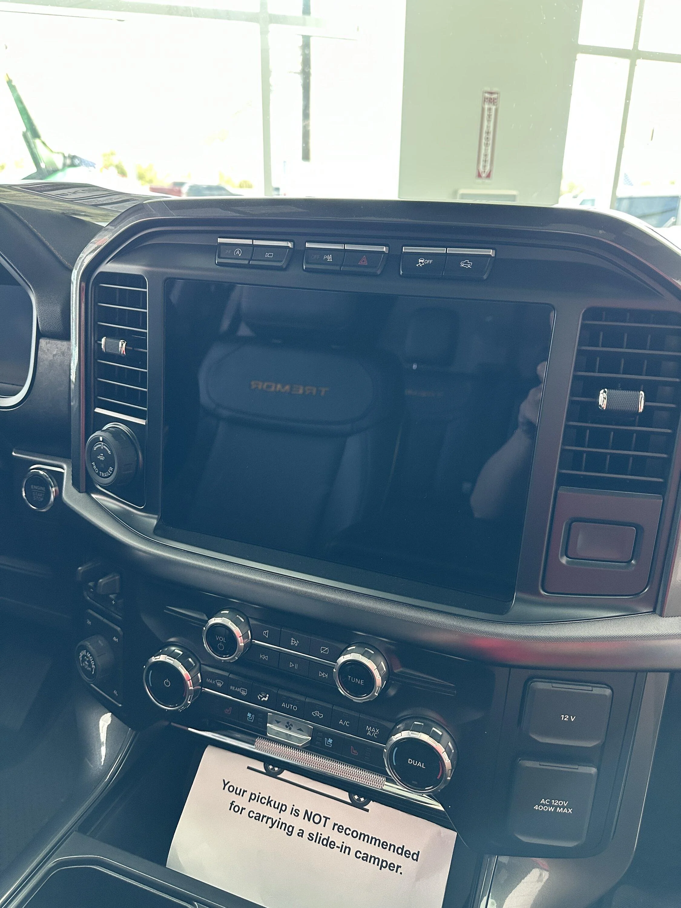 Ford F-150 Question about 12 inch touchscreen IMG_3549