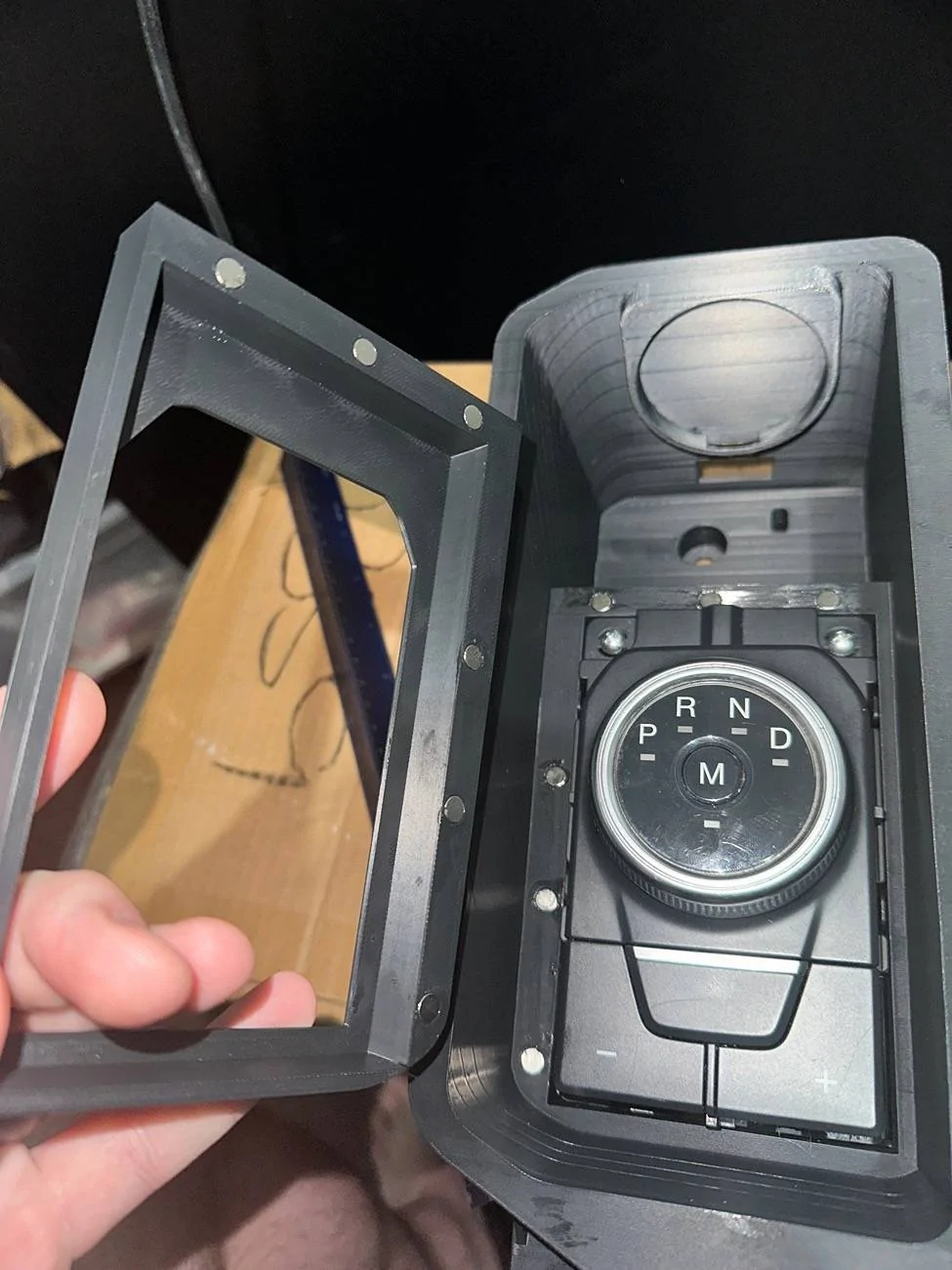 Ford F-150 Folding Shifter Delete & Rotary Knob Swap IMG_3587
