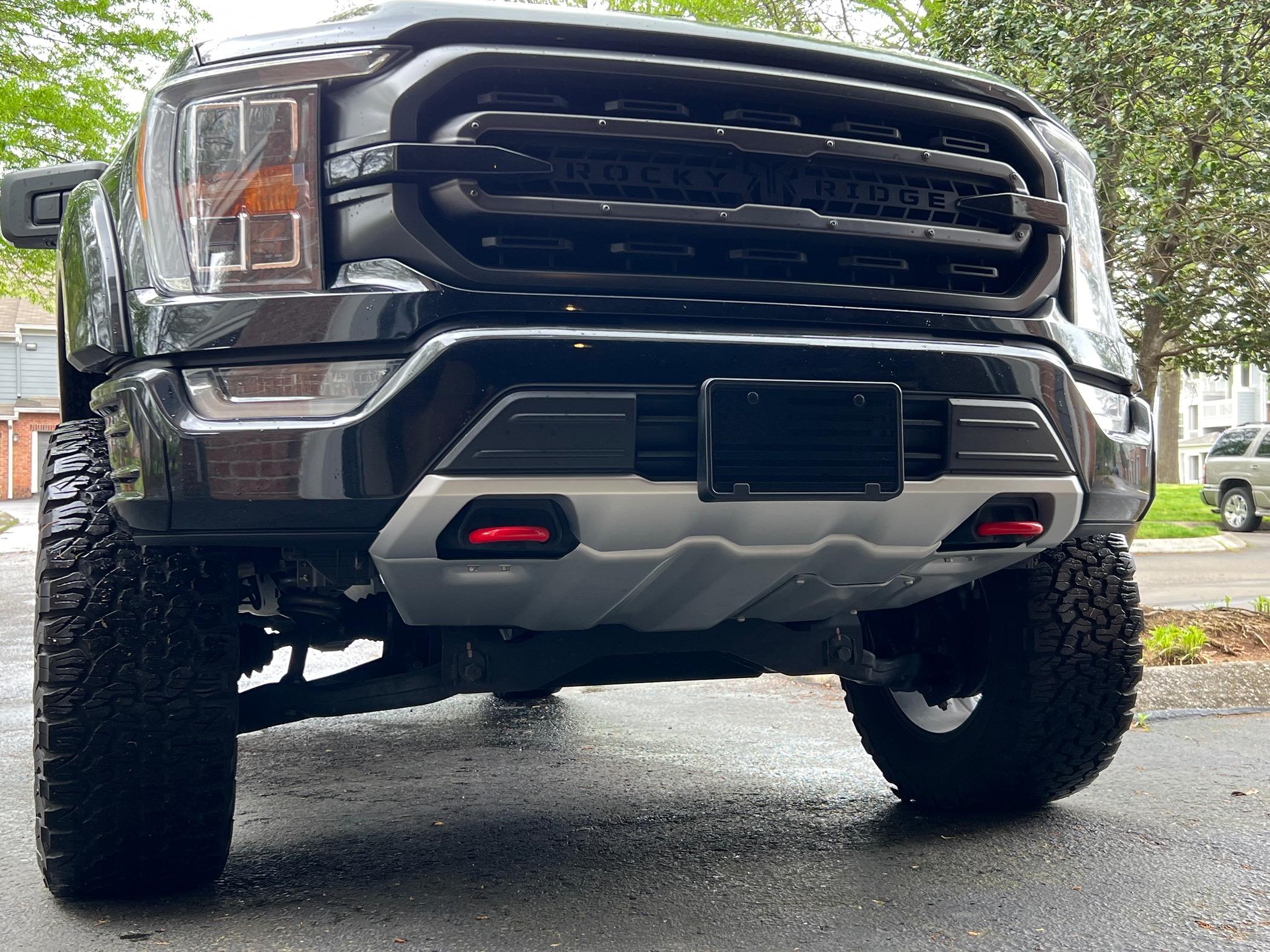 Ford F-150 Ford Performance Tremor Skid Plate Kit install... Done! IMG_3625