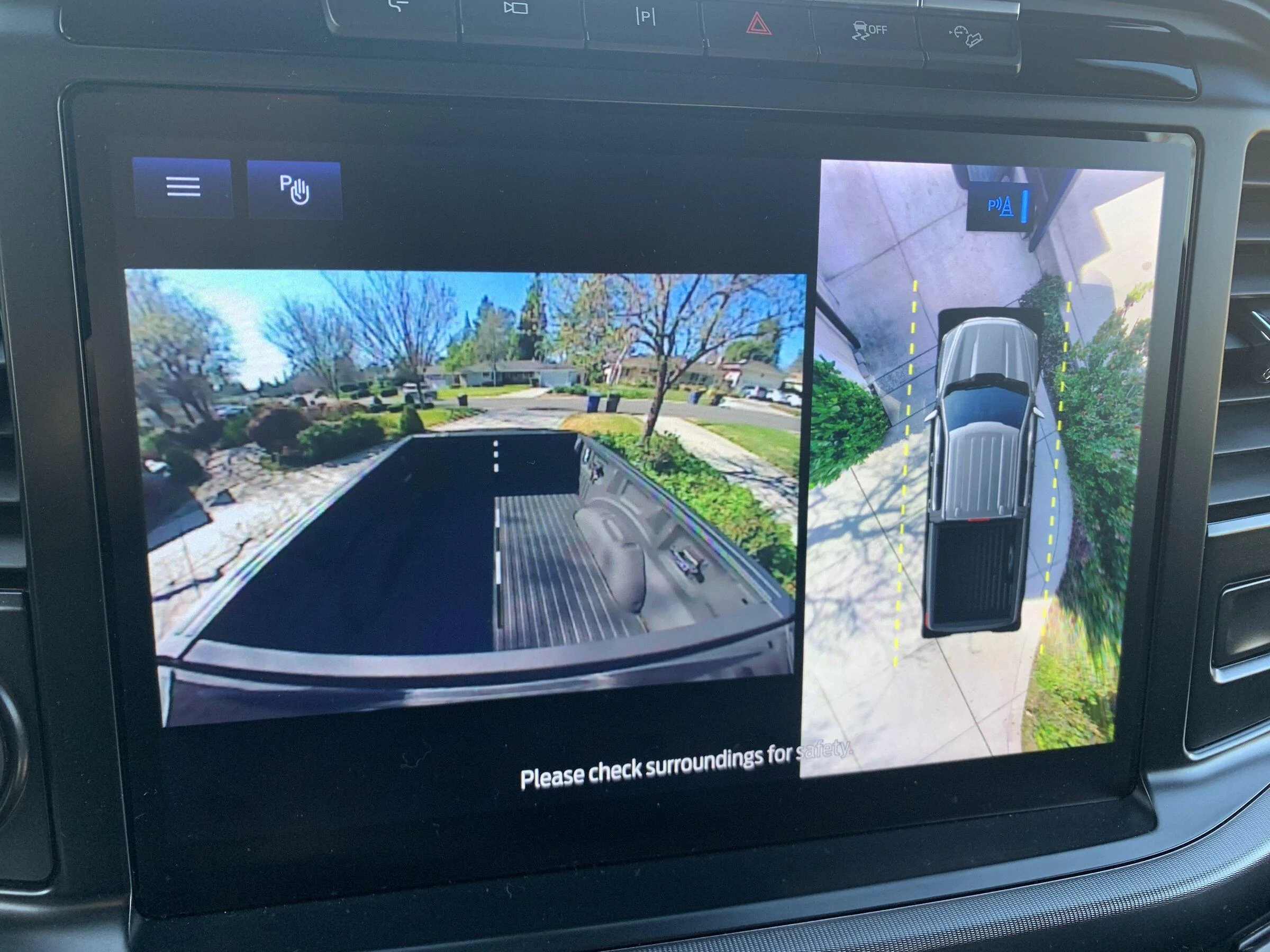 Ford F-150 360 Camera Speed Limit Override IMG_3627